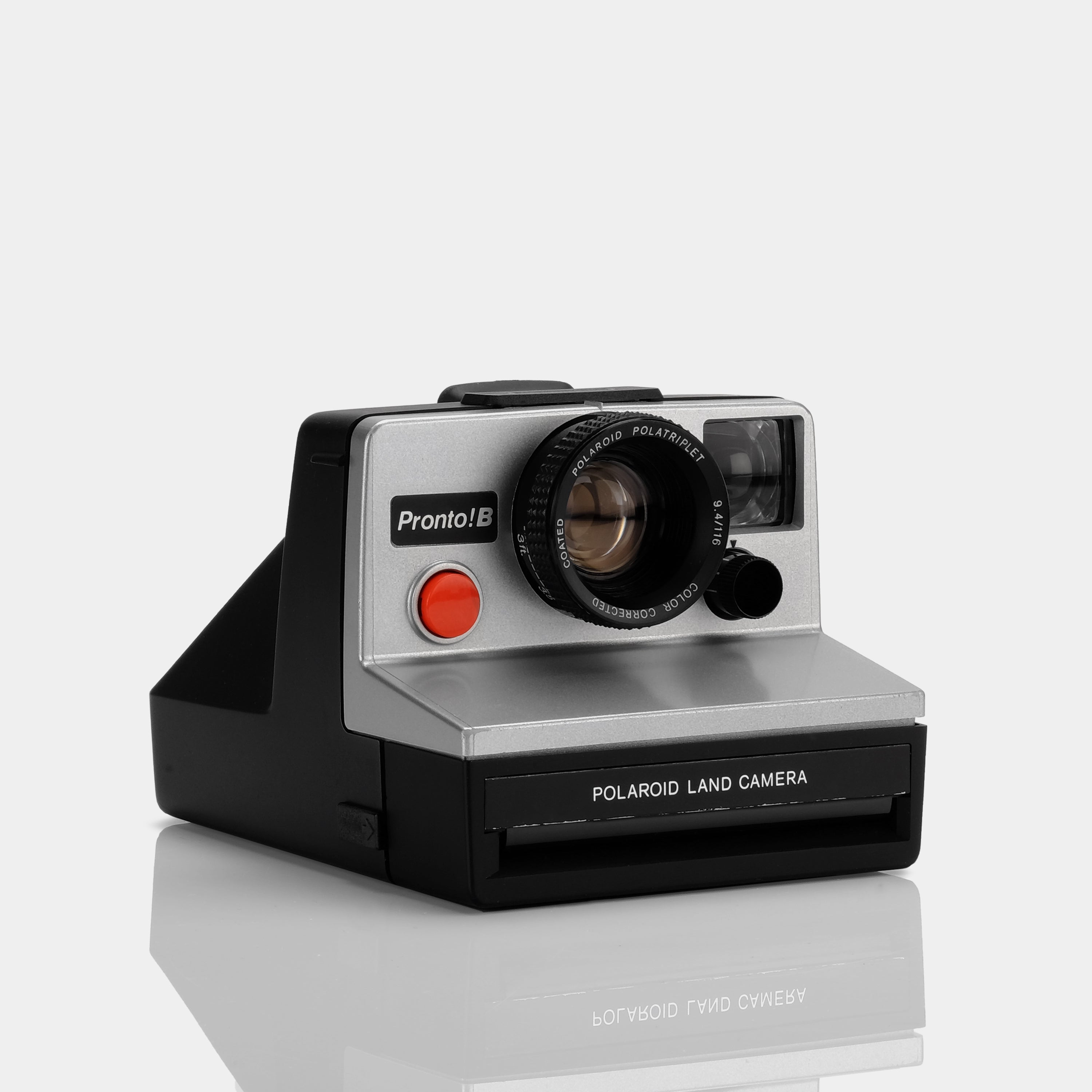 Polaroid SX-70 Pronto! B Silver Instant Film Camera