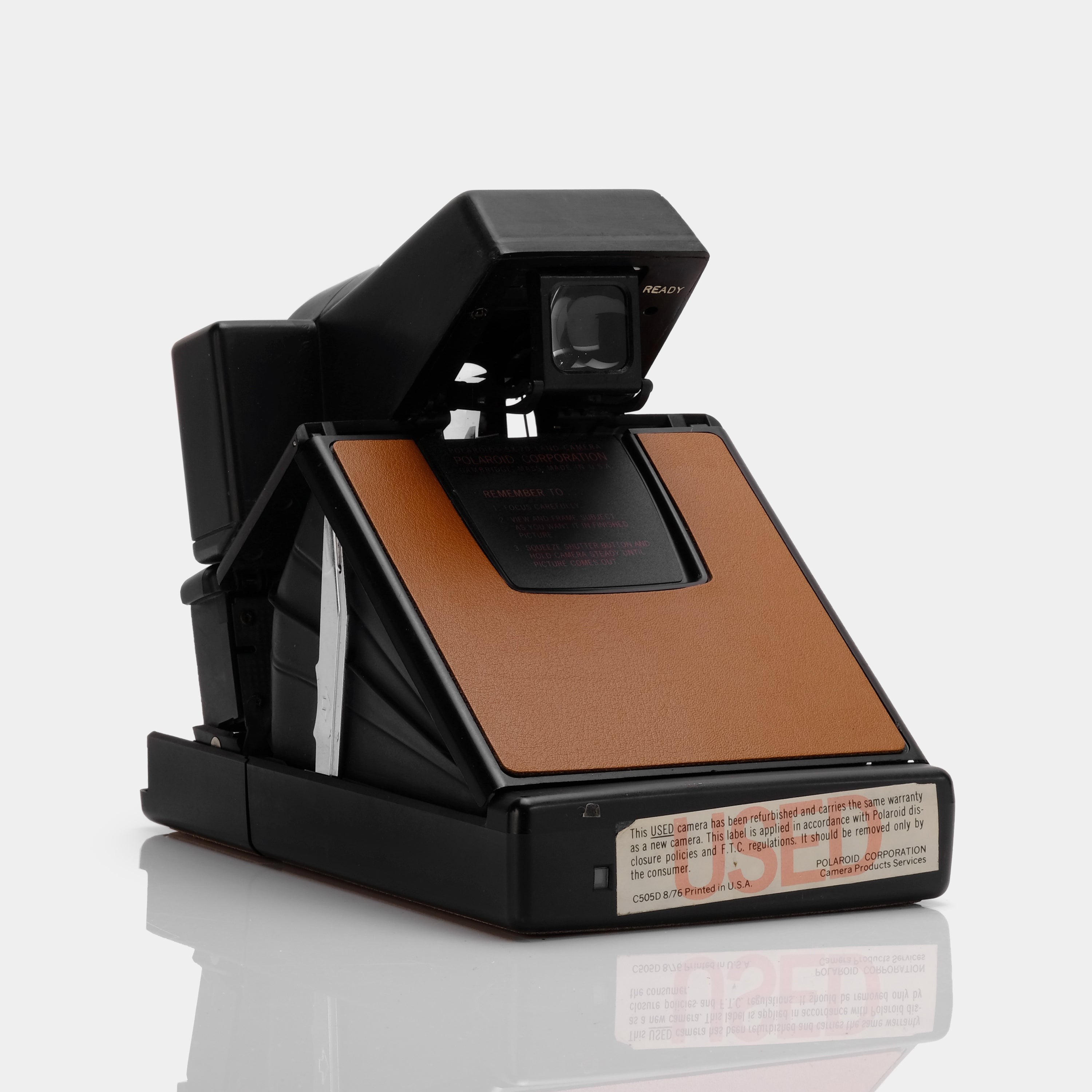 Polaroid SX-70 Sonar Autofocus Conceptual Prototype Folding Instant Film  Camera
