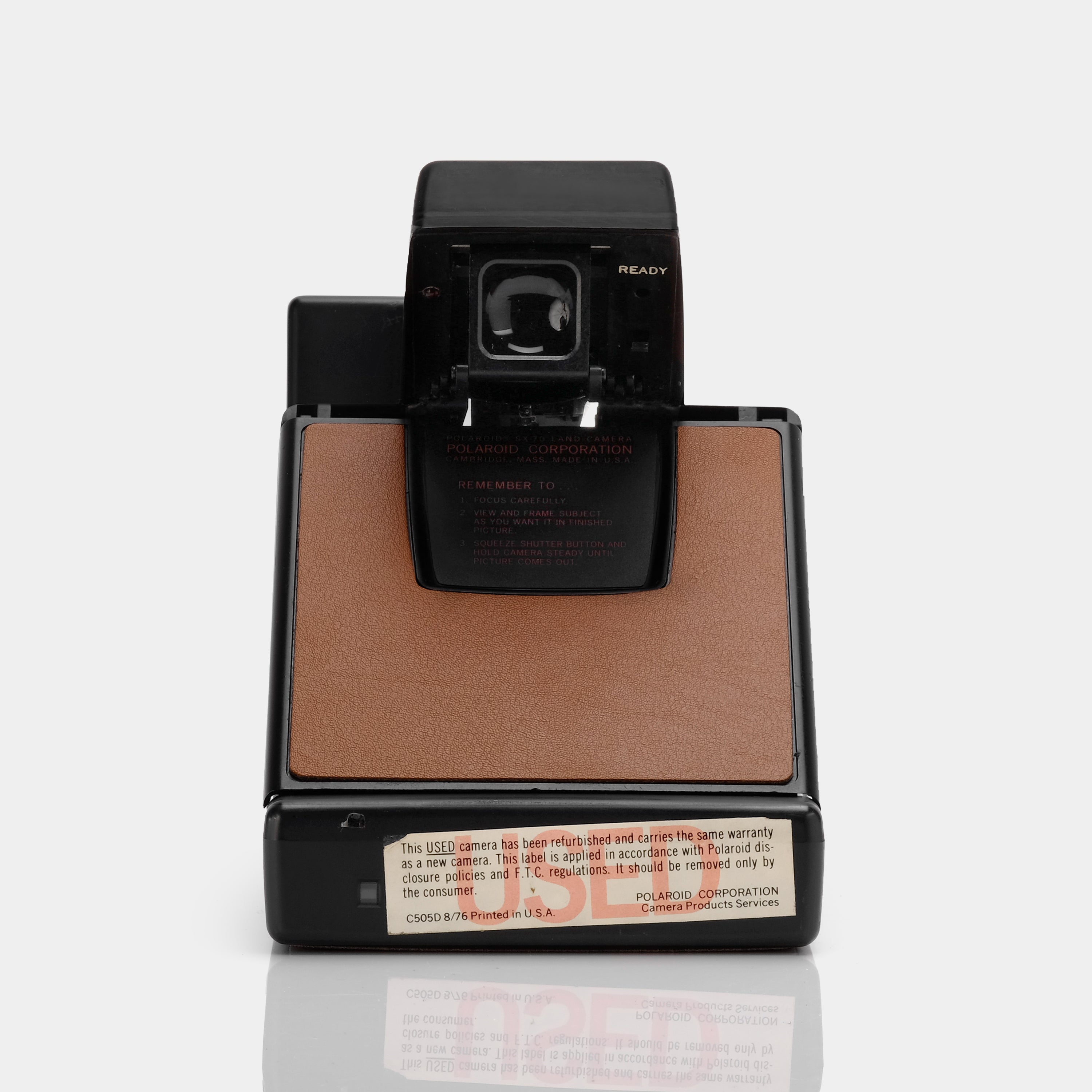 Polaroid SX-70 Sonar Autofocus Conceptual Prototype Folding Instant Film Camera
