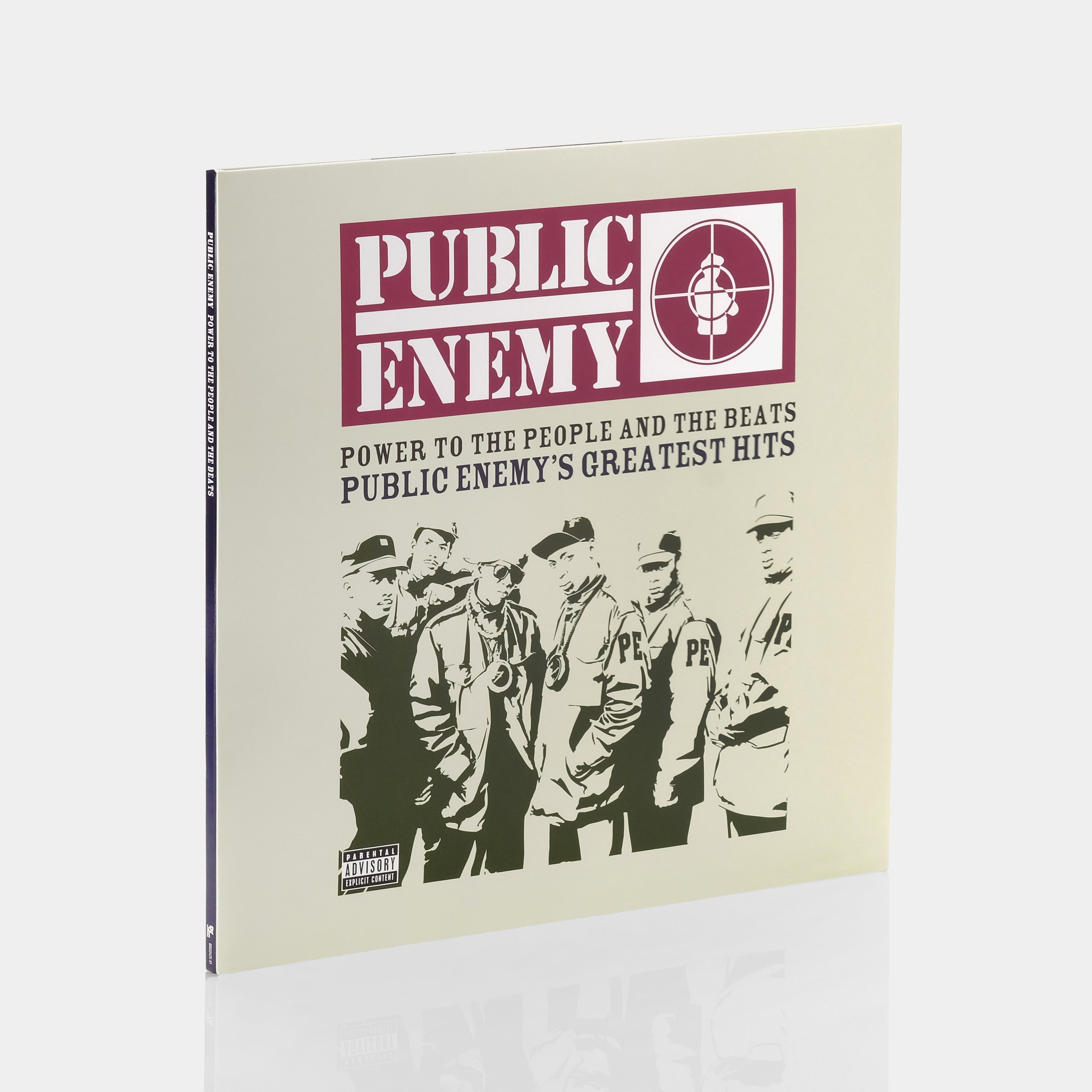 Public Enemy - POWER TO THE PEOPLE AND THE BEATS: Public Enemy's Greatest Hits 2xLP Blood Red w/ Black Smoke Vinyl Record