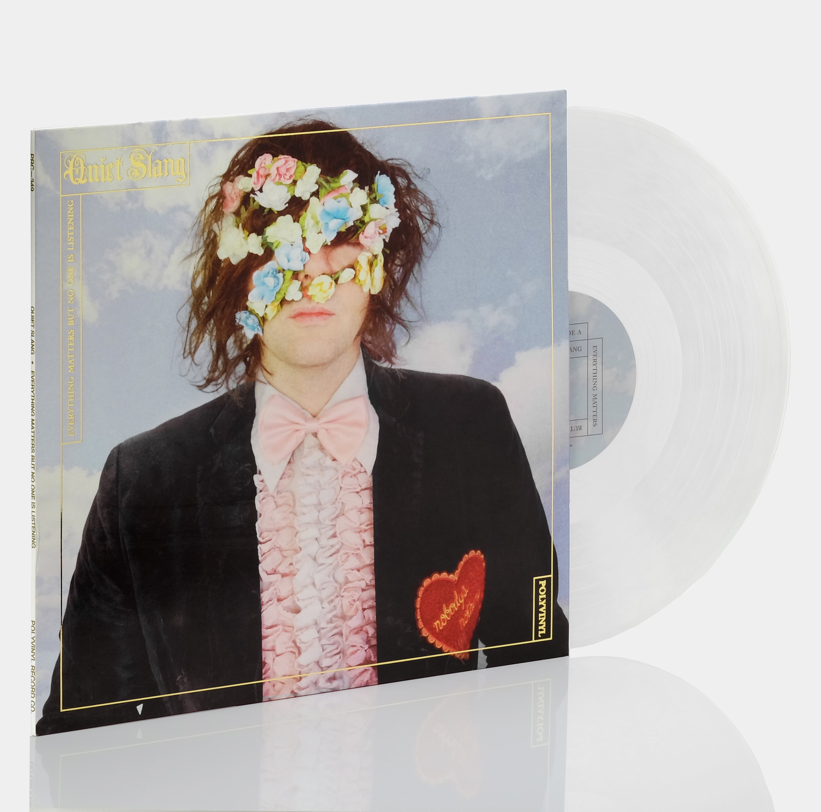 Beach Slang - Everything Matters But No One Is Listening (Quiet Slang) LP Clear Vinyl Record