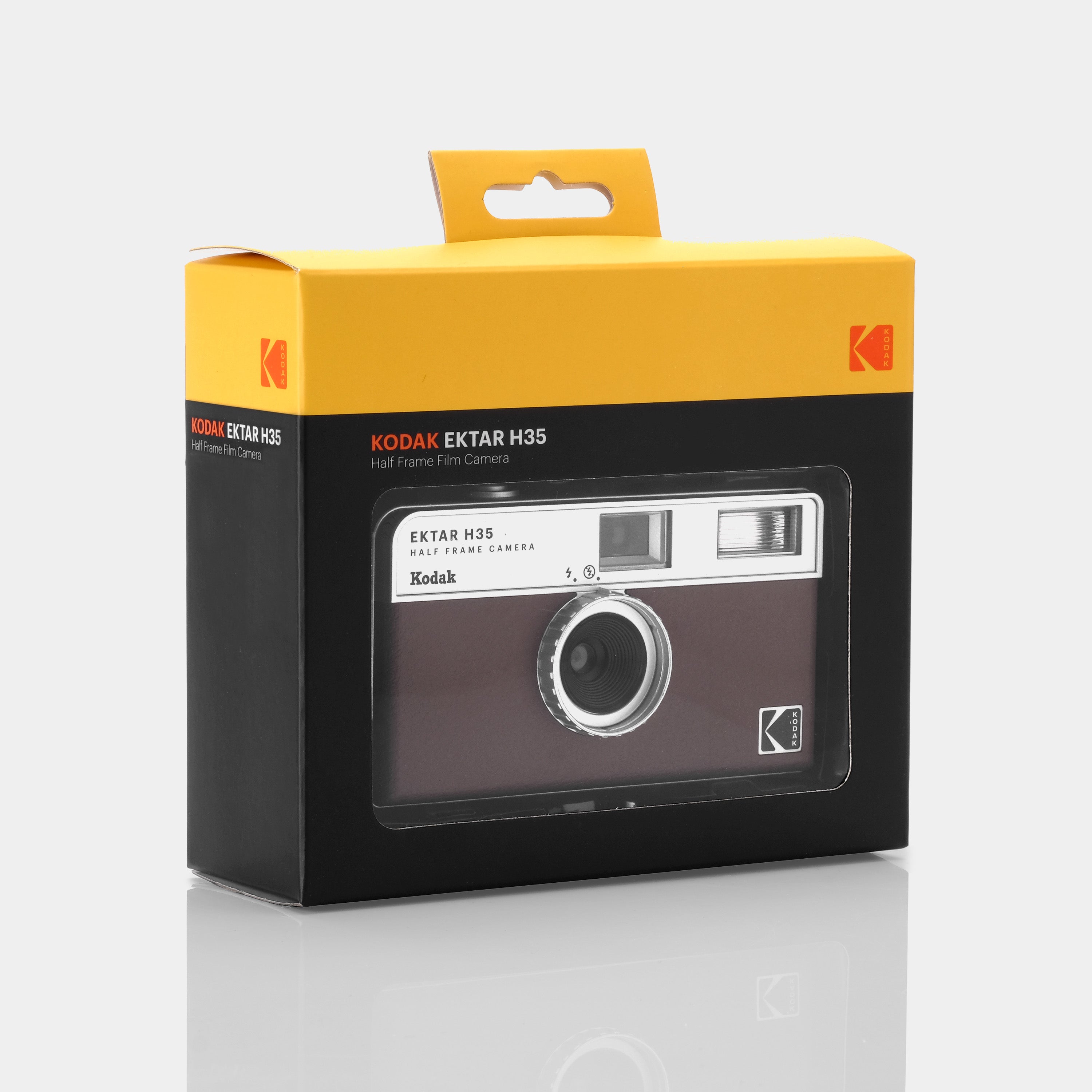 Kodak Ektar H35 35mm Half Frame Point and Shoot Film Camera - Brown