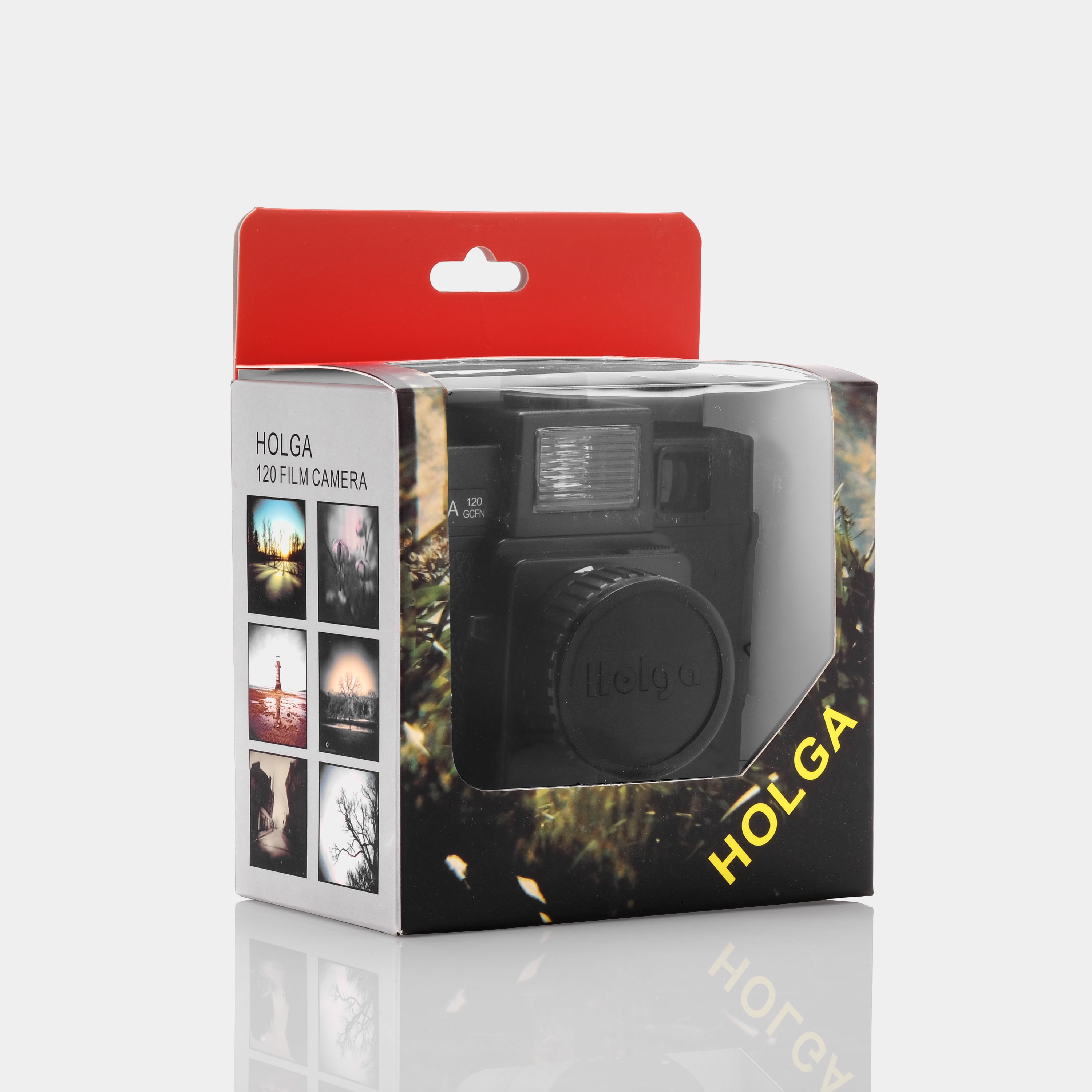 Holga 120 GCFN Black 120 Film Camera with Flash