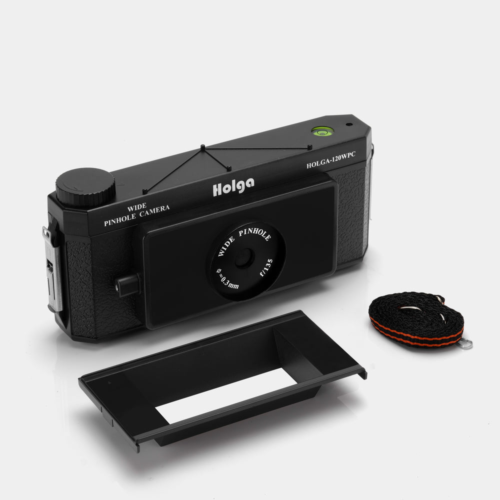 Holga 120PC Pinhole Camera - Fotocamera Stenopeica Medio Formato, Per Pellicola 120, Nero - Foto 8