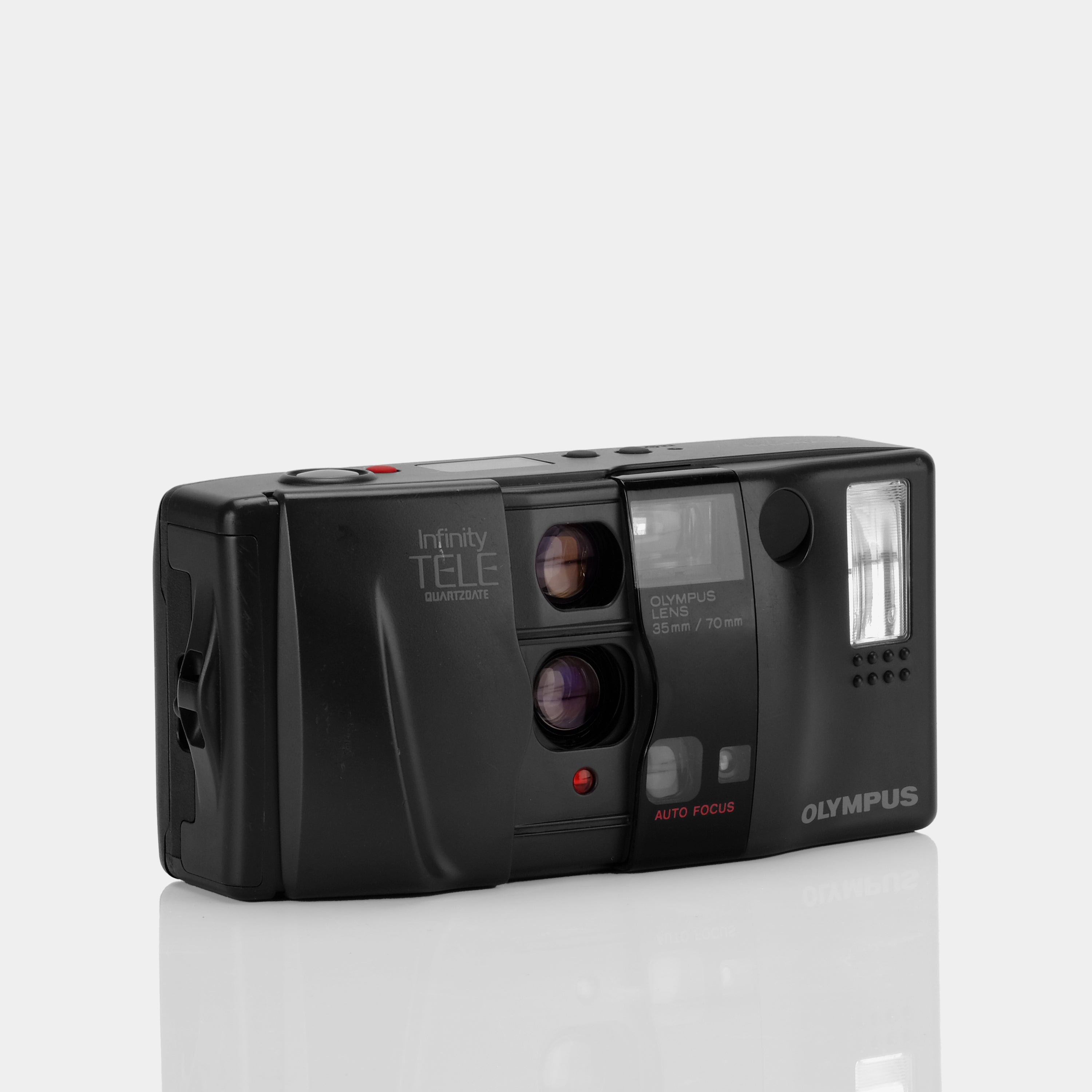 Olympus Infinity Tele Autofocus Point and Shoot 35mm Film Camera