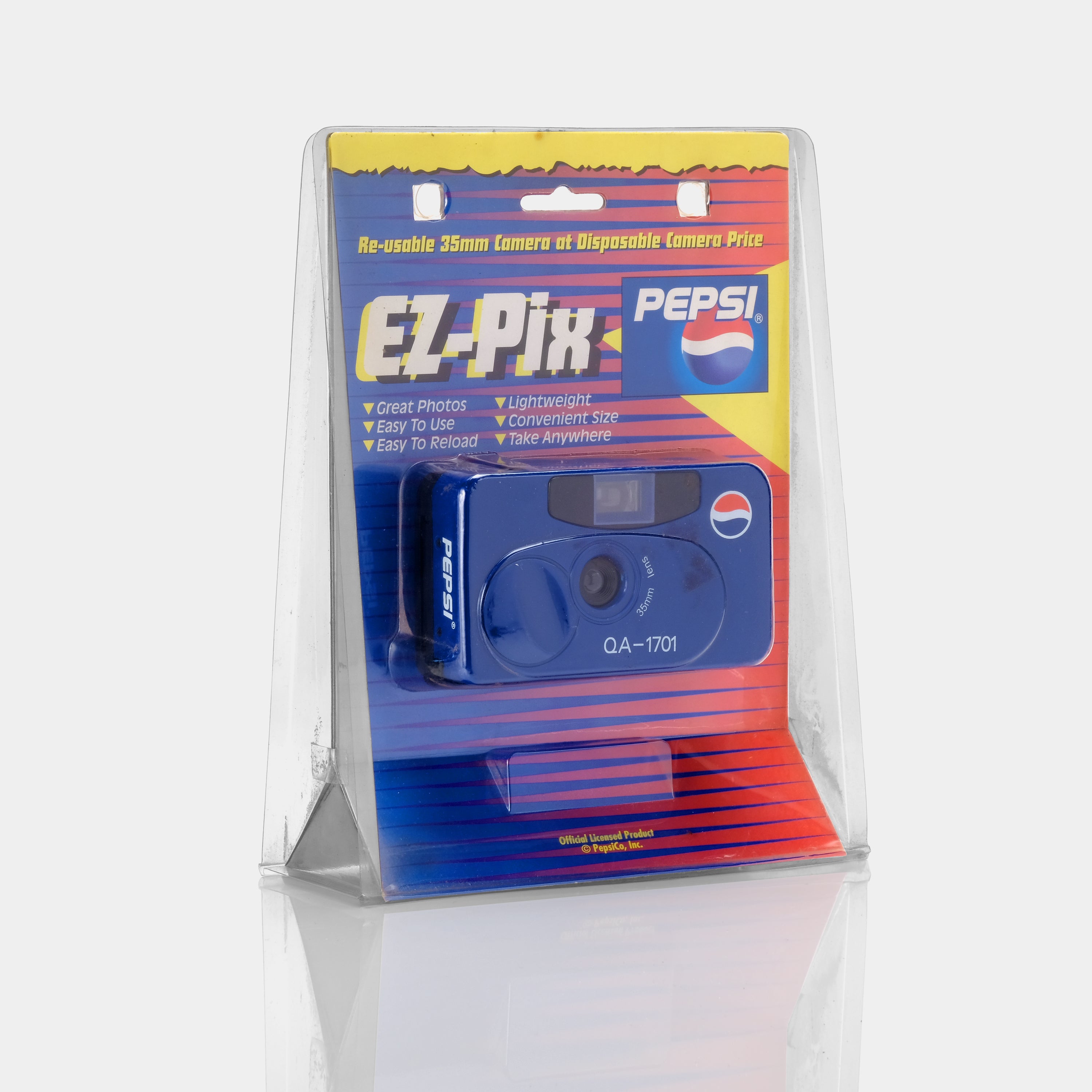 EZ-Pix Pepsi 35mm Point and Shoot Film Camera (New Old Stock)