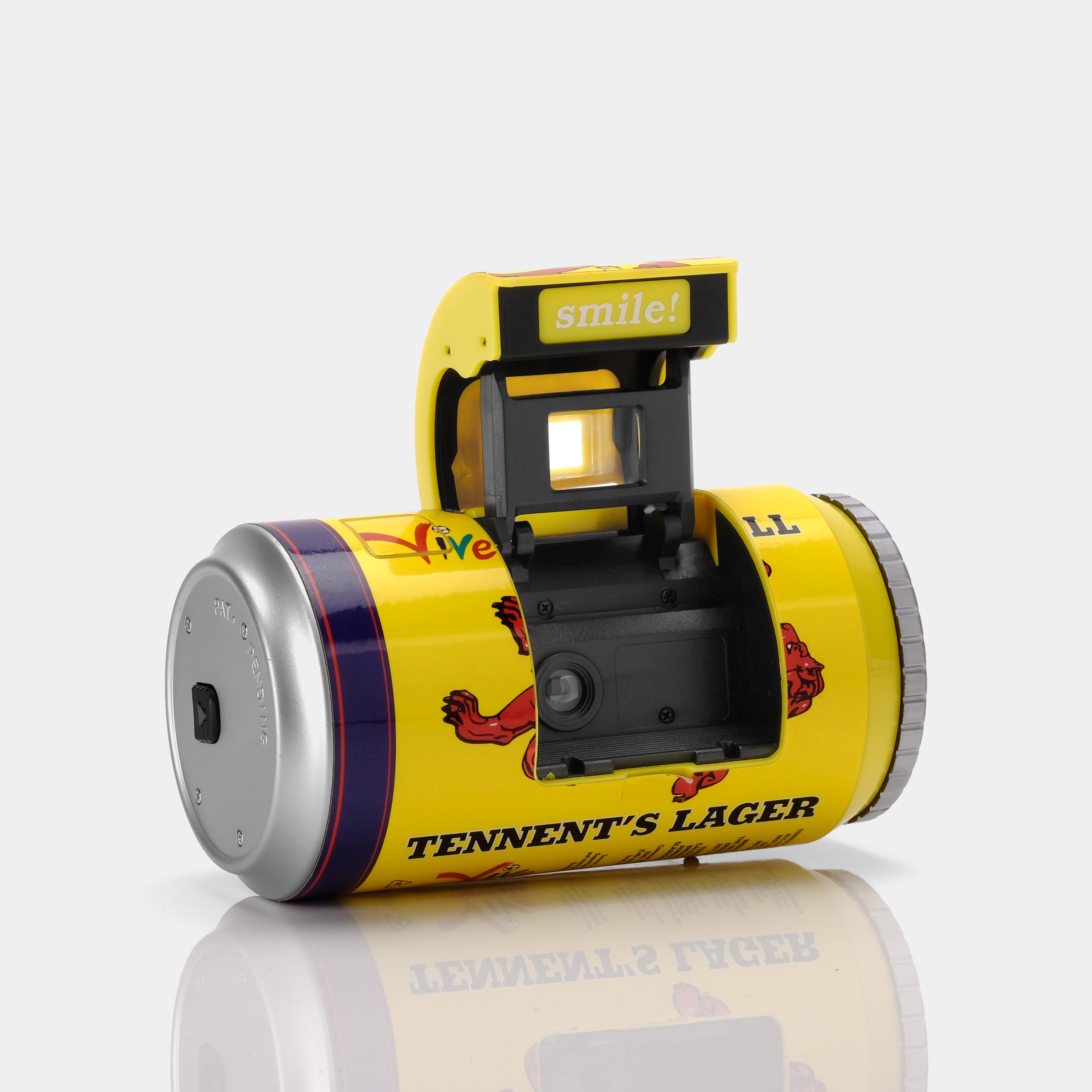 Tennent's Lager Camera In A Can "Vive Le Football" 1998 World Cup 35mm Film Camera
