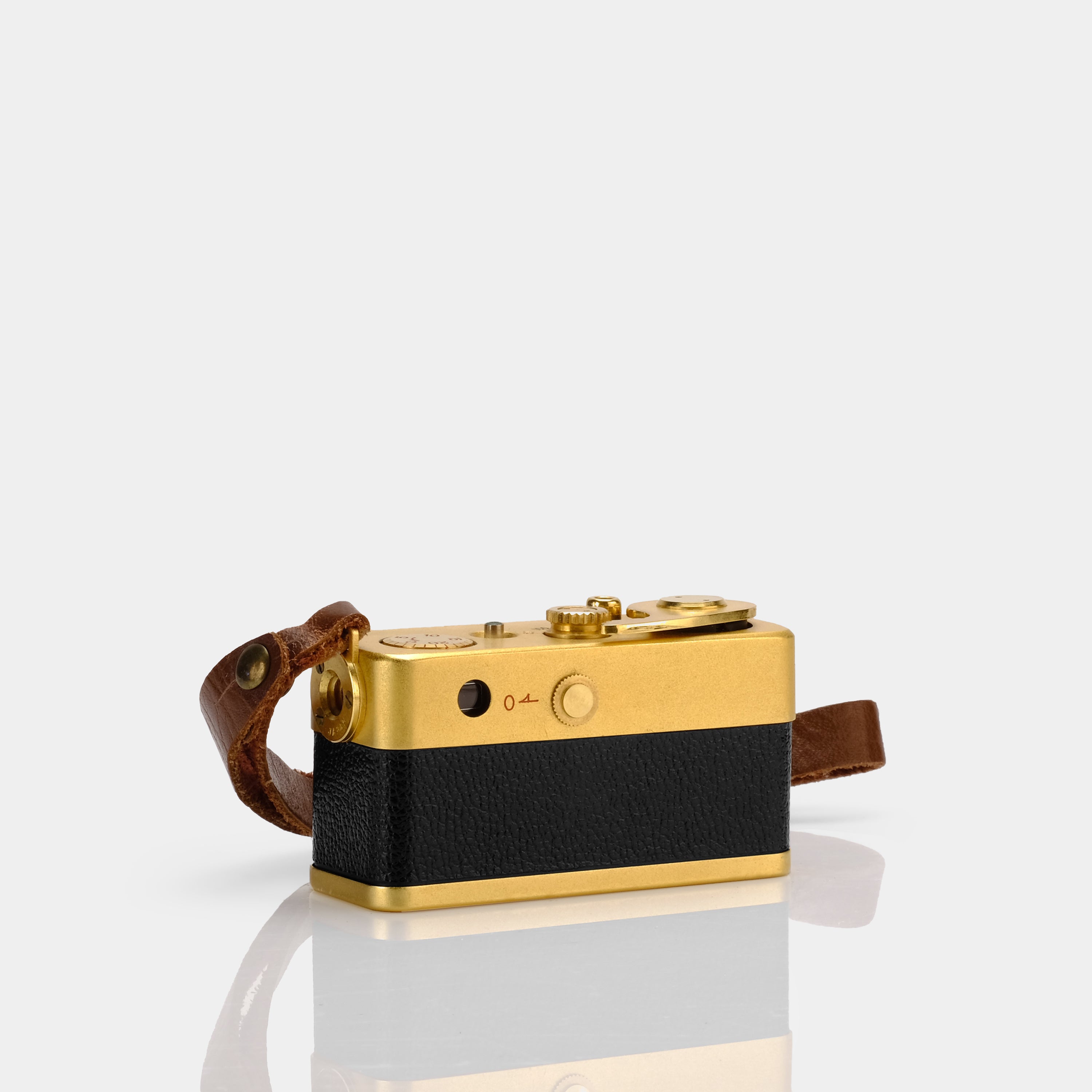 Golden Ricoh 16 Subminiature Gold-plated 16mm Film Camera