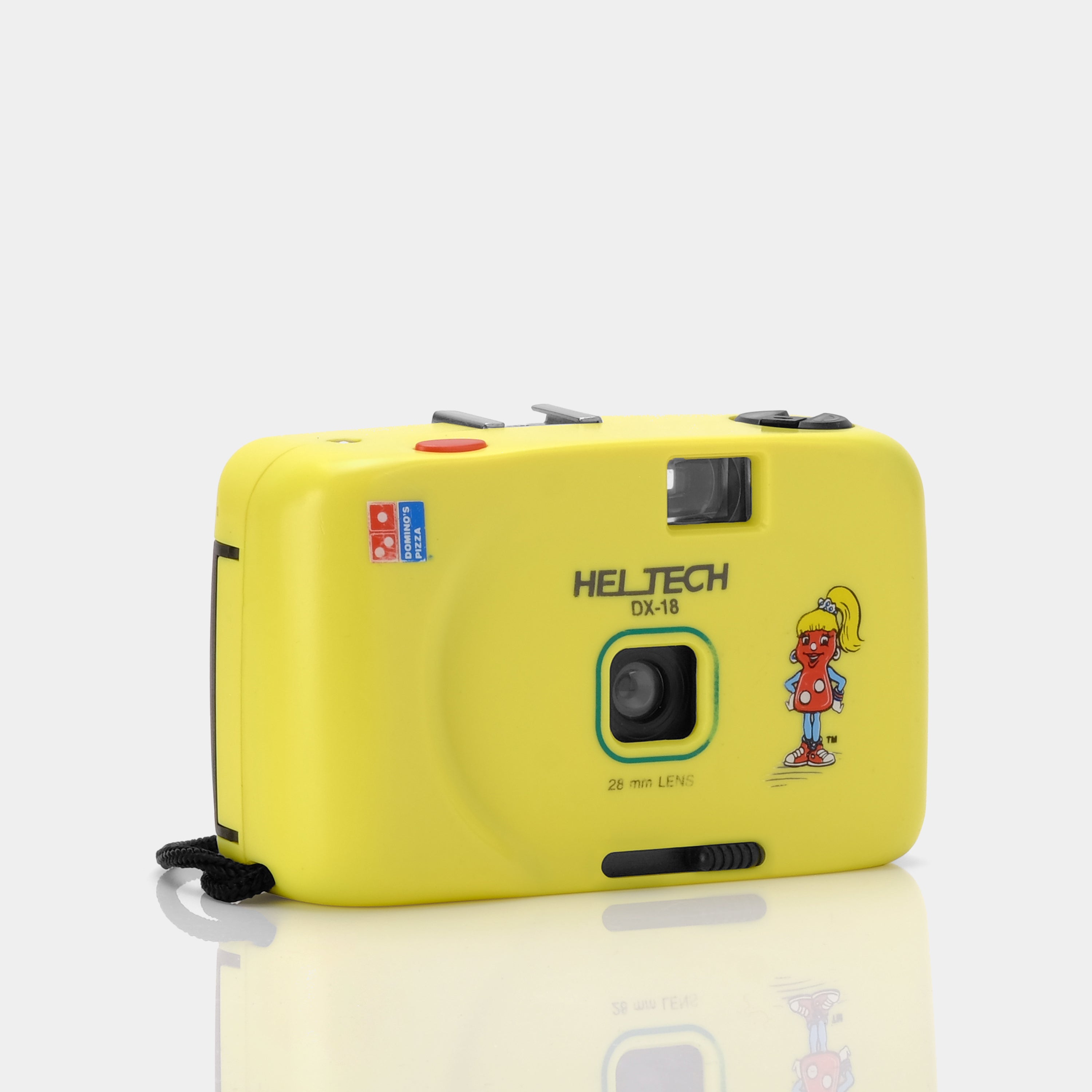 Heltech DX-18 Domino's Pizza 35mm Point And Shoot Film Camera