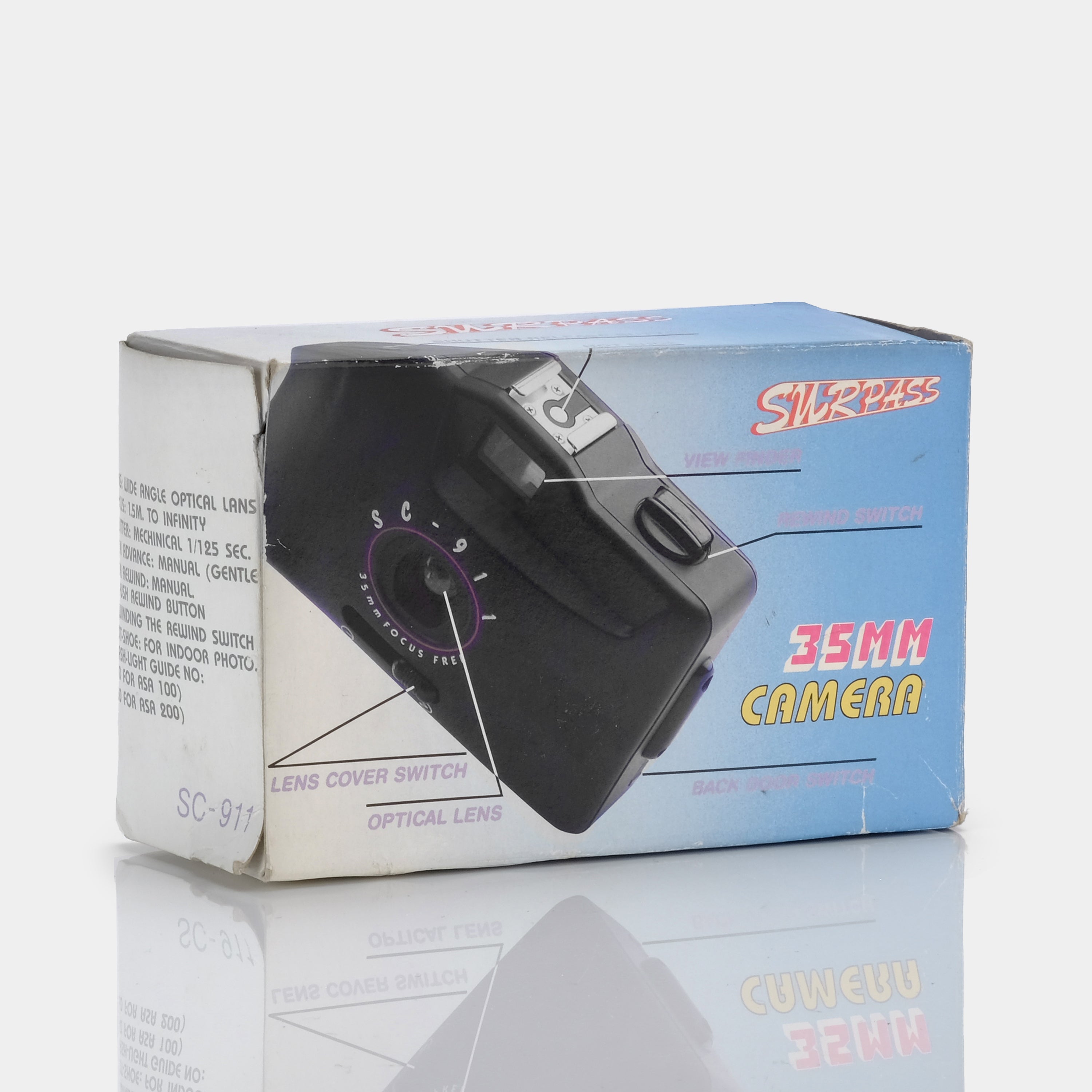 Surpass SC-911 35mm Point and Shoot Film Camera