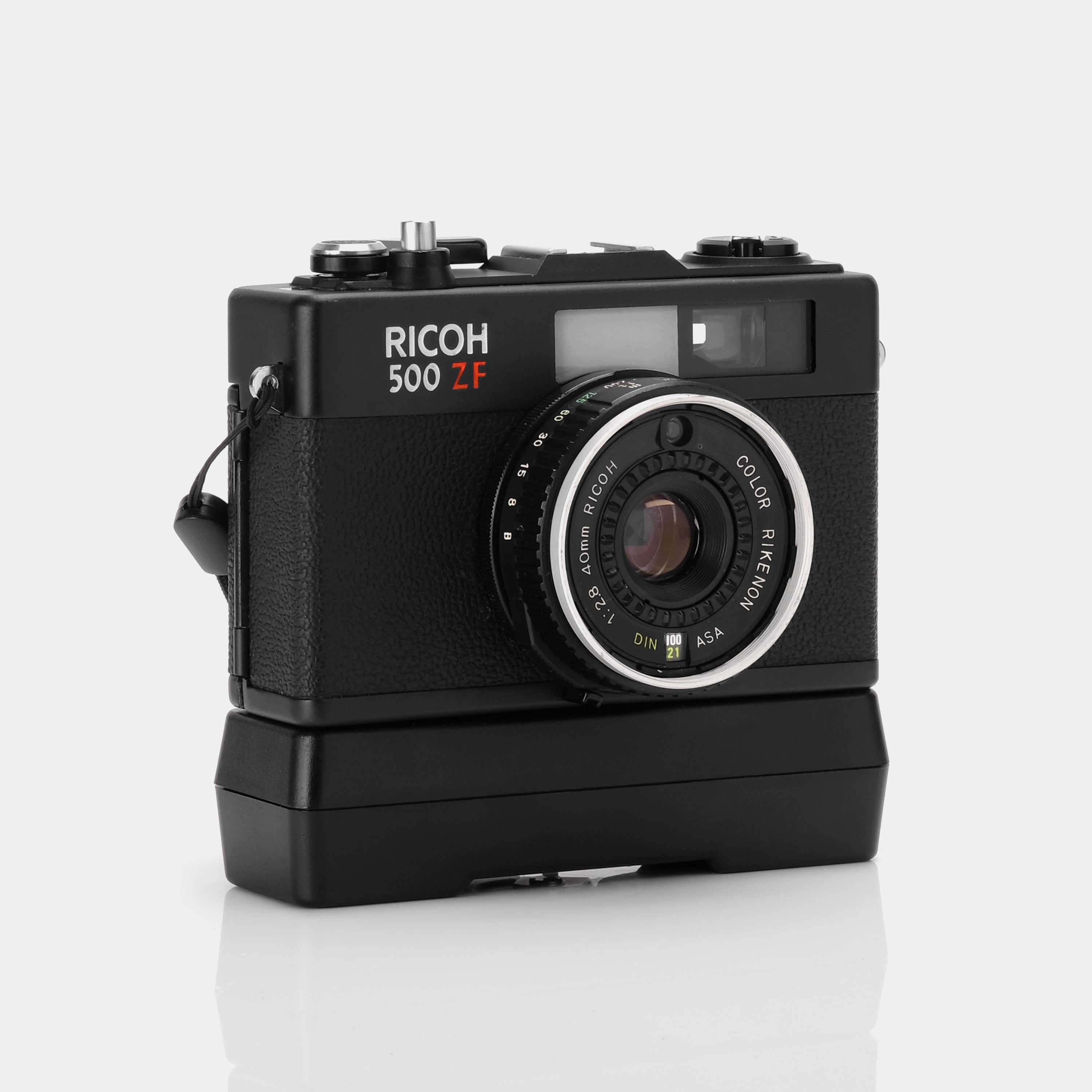 Ricoh 500 ZF 35mm Film Camera with Spring Winder