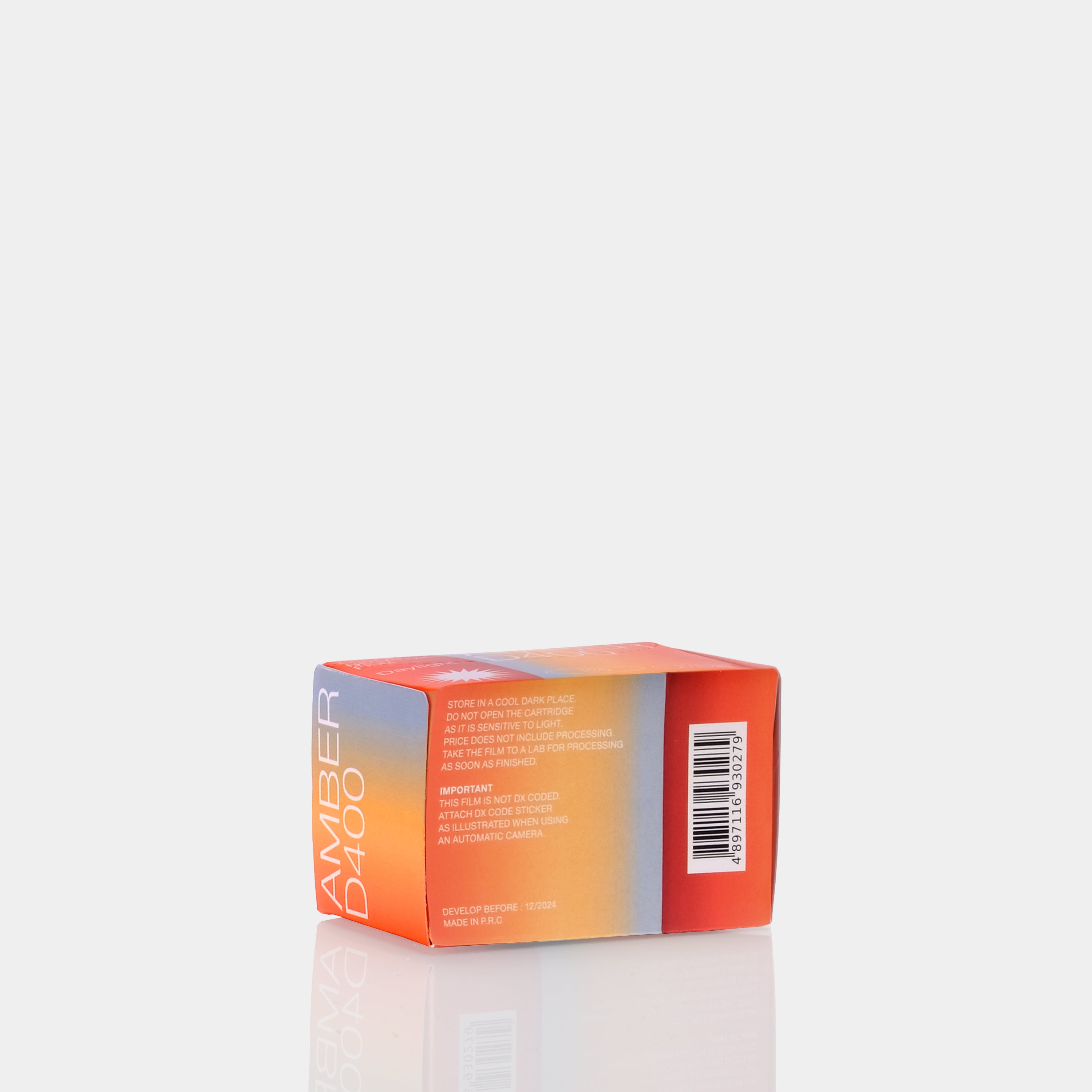 Film négatif couleur Amber D400 (35 mm, 27 expositions) – Studio