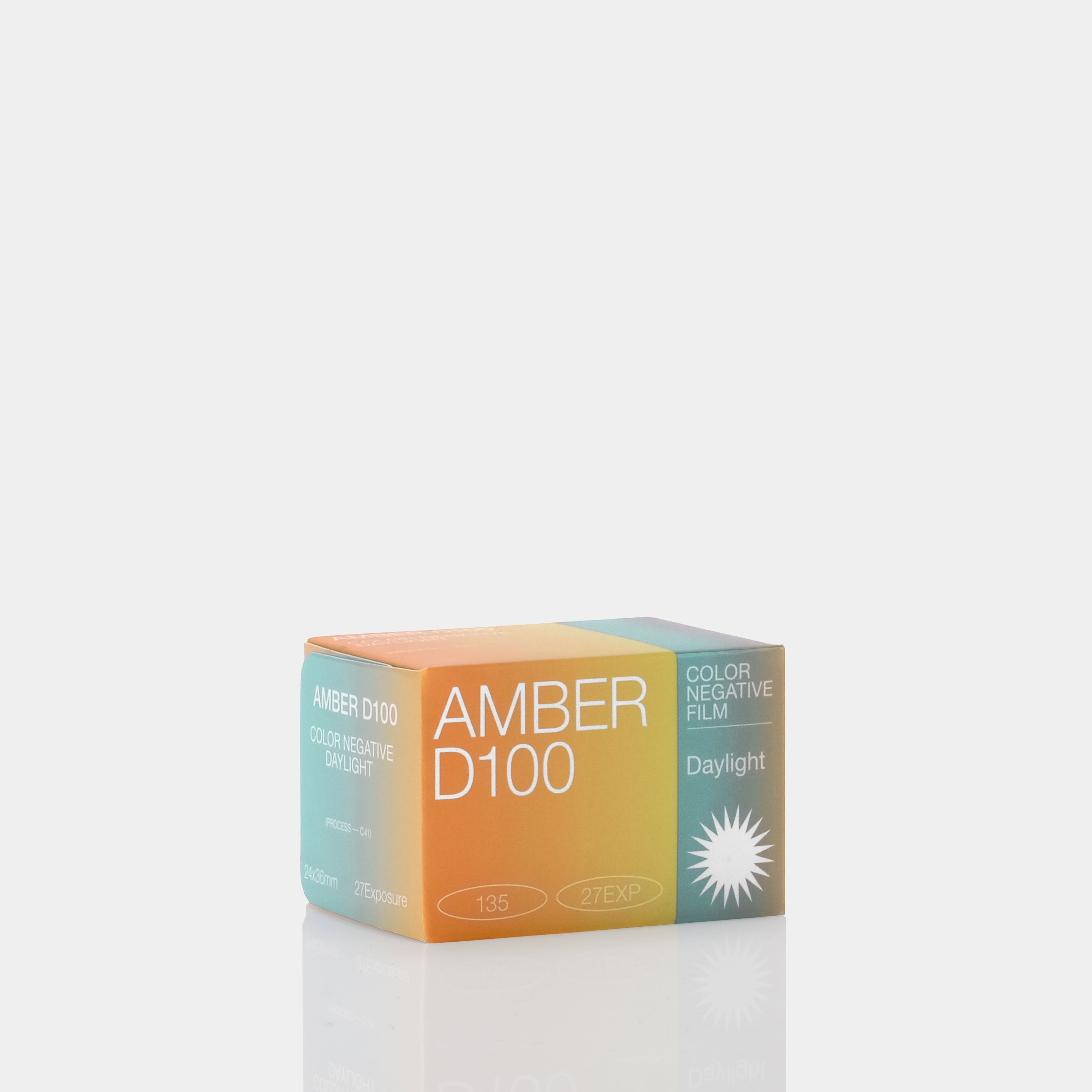 Amber D100 Color Negative Daylight 35mm Film (27 Exposures)