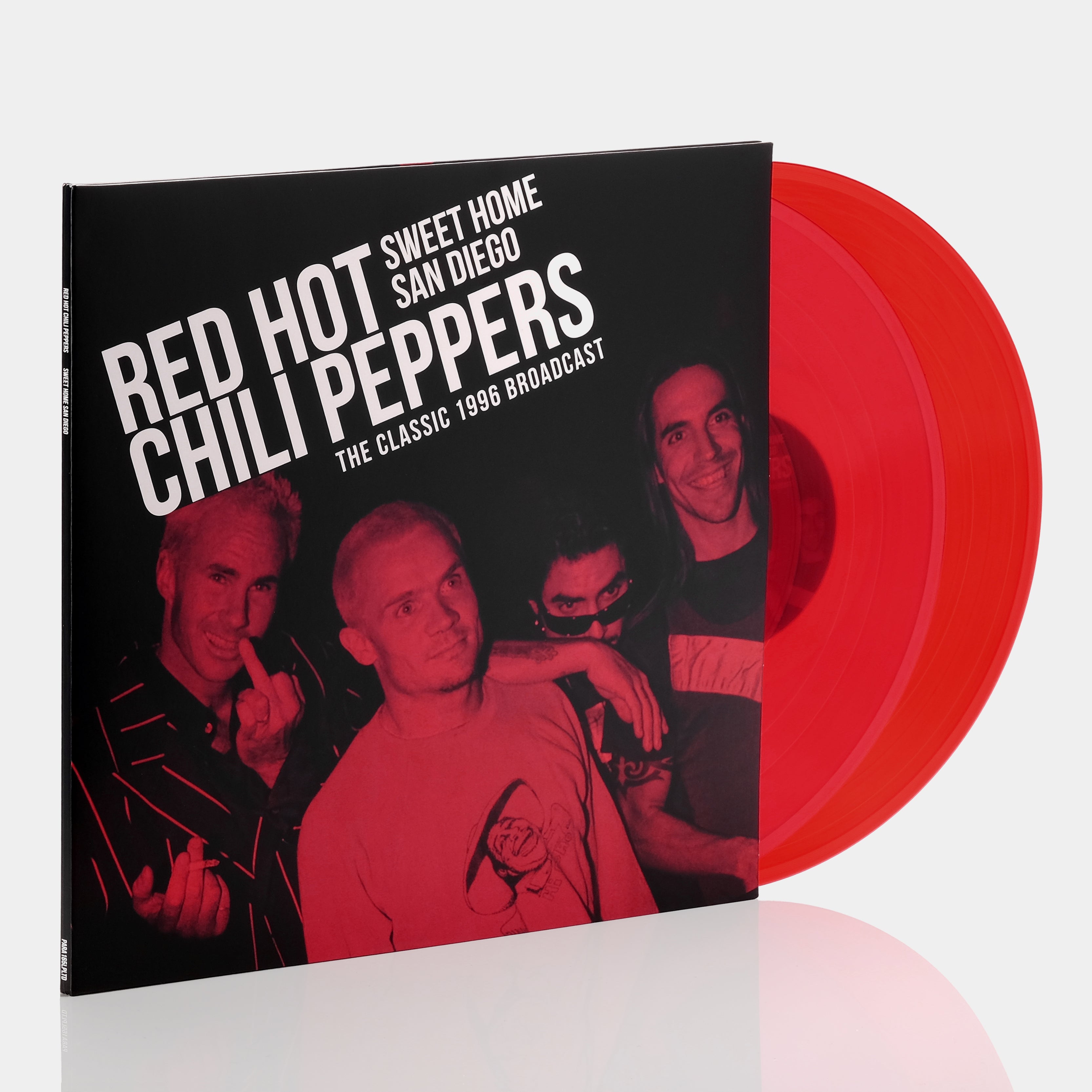 Red Hot Chili Peppers - Sweet Home San Diego 2xLP Translucent Red Vinyl Record