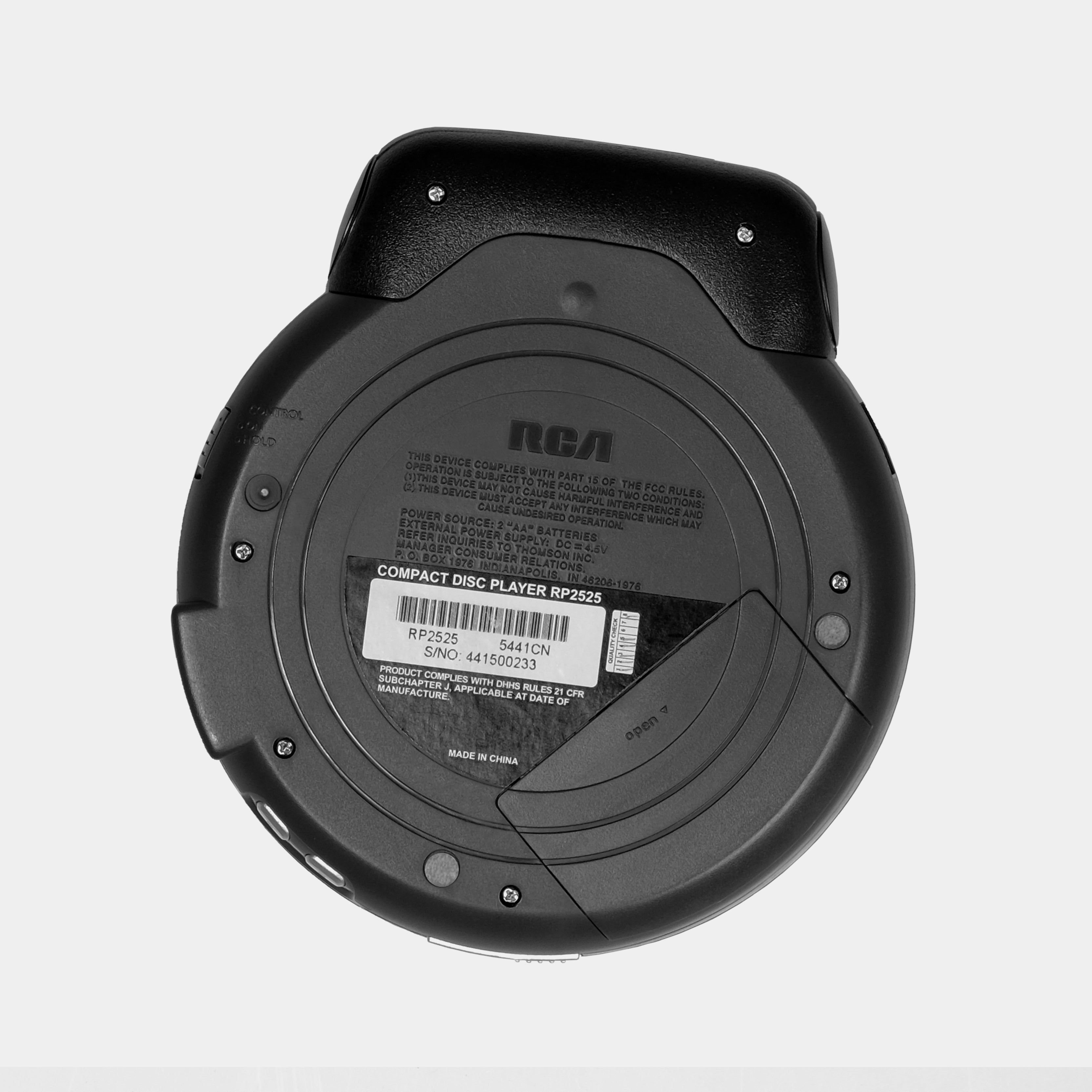 RCA RP2525 Portable CD Player