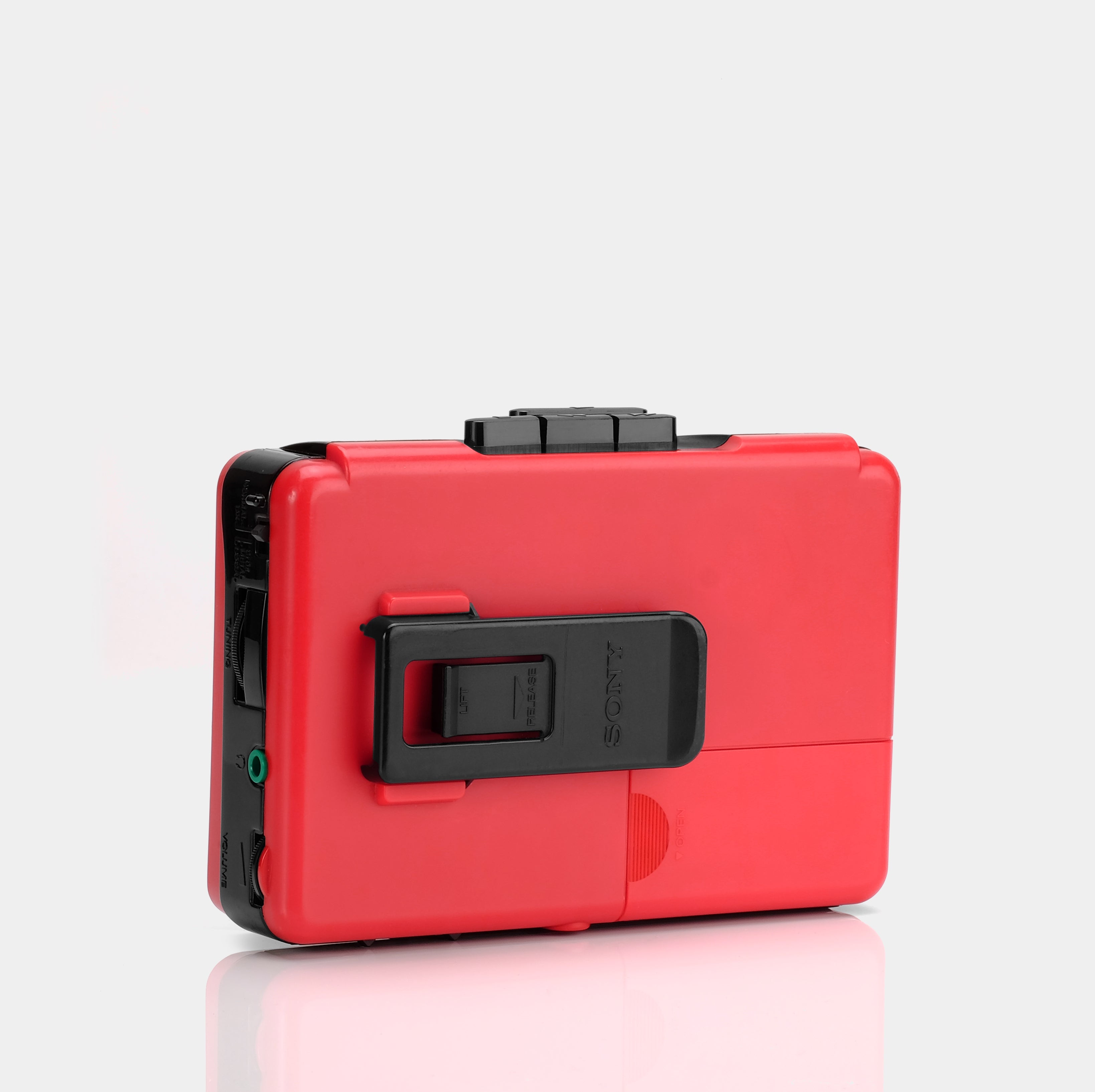 Sony Walkman WM-F2015 Red Portable Cassette Player