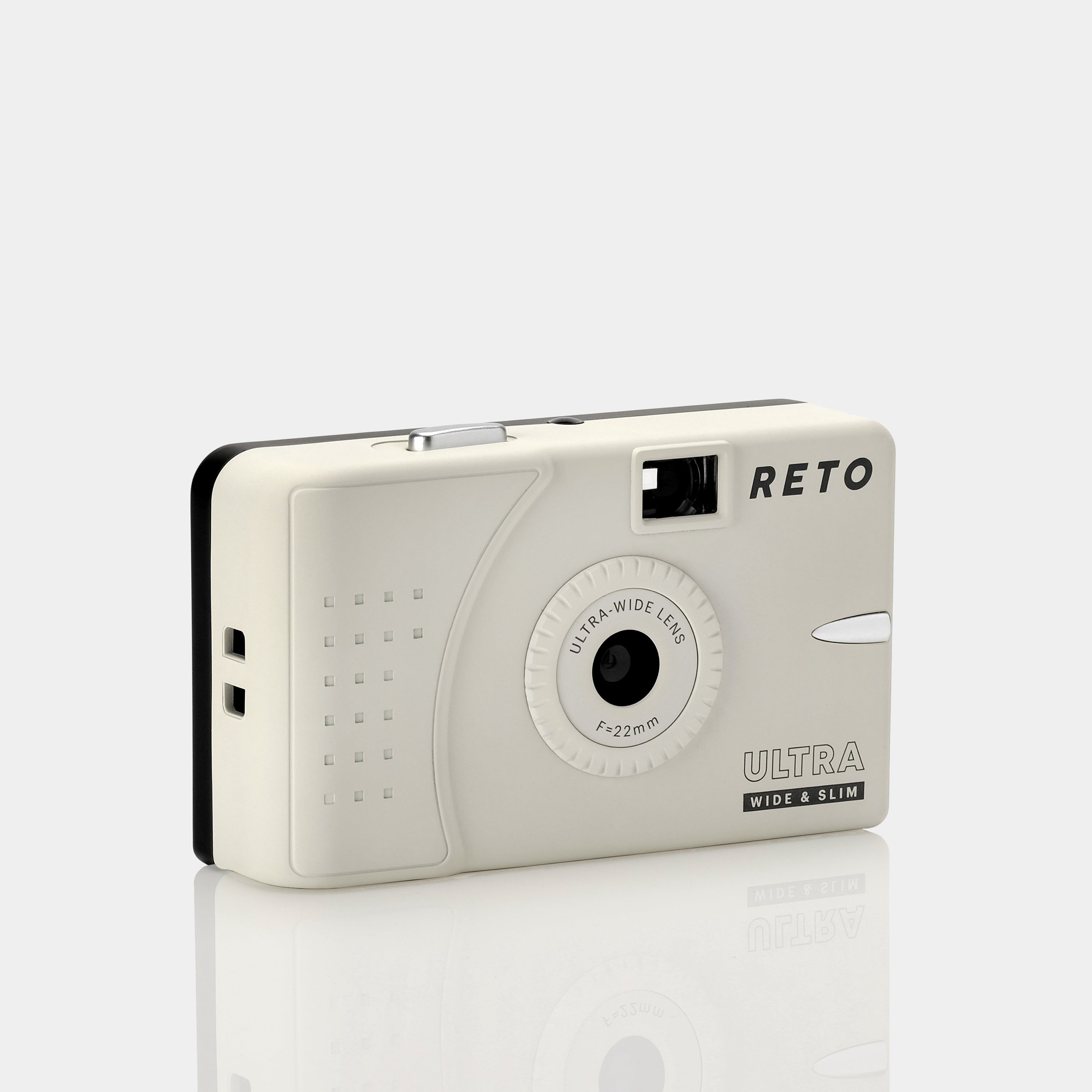 RETO Ultra Wide & Slim Cream 35mm Film Camera