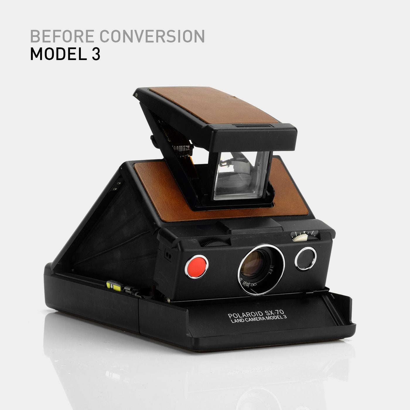 Polaroid SX-70 Model 3 to 600 Model B Conversion and Repair Service