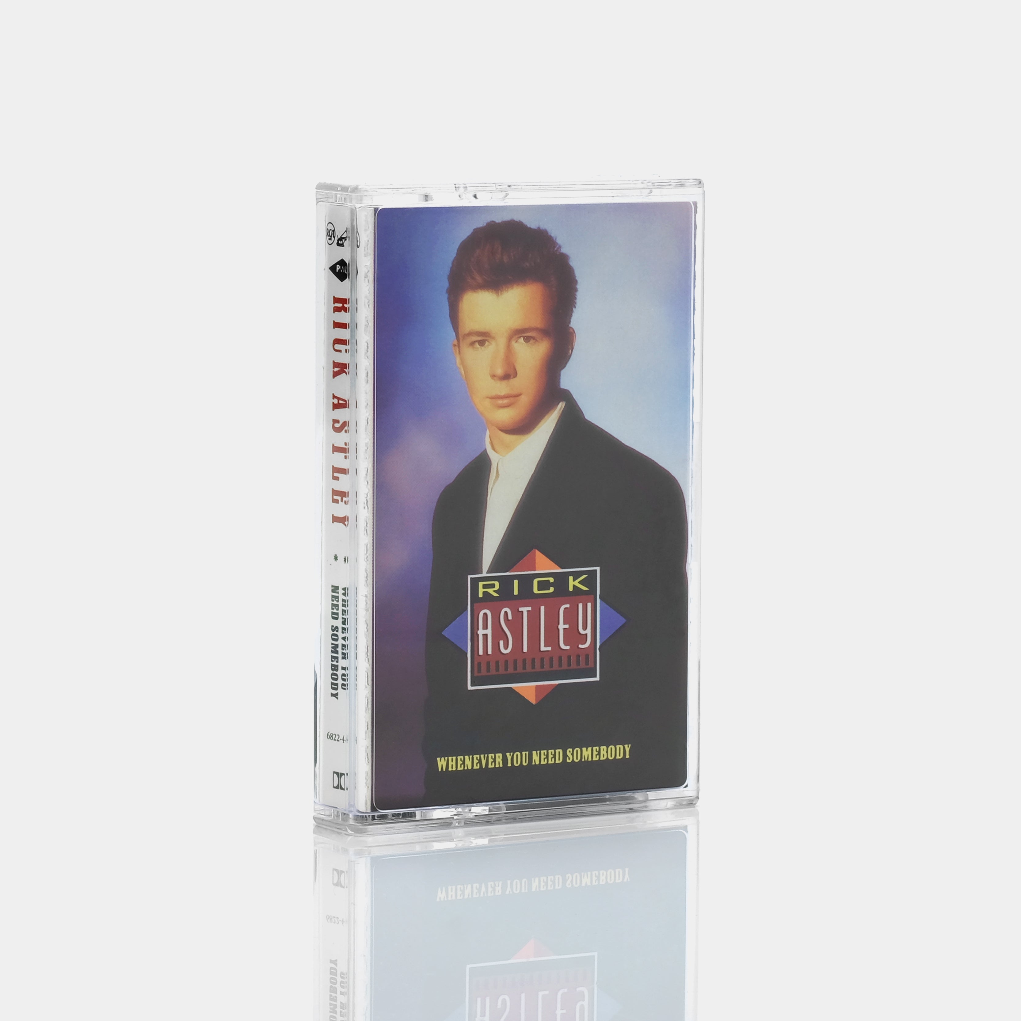 Rick Astley - Whenever You Need Somebody Cassette Tape