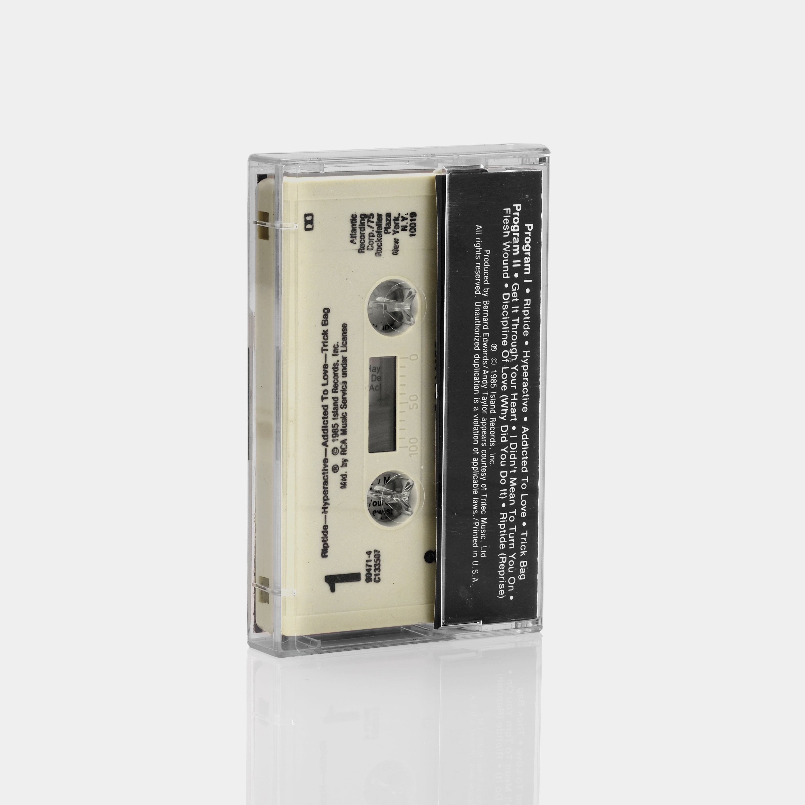 Robert Palmer - Riptide Cassette Tape