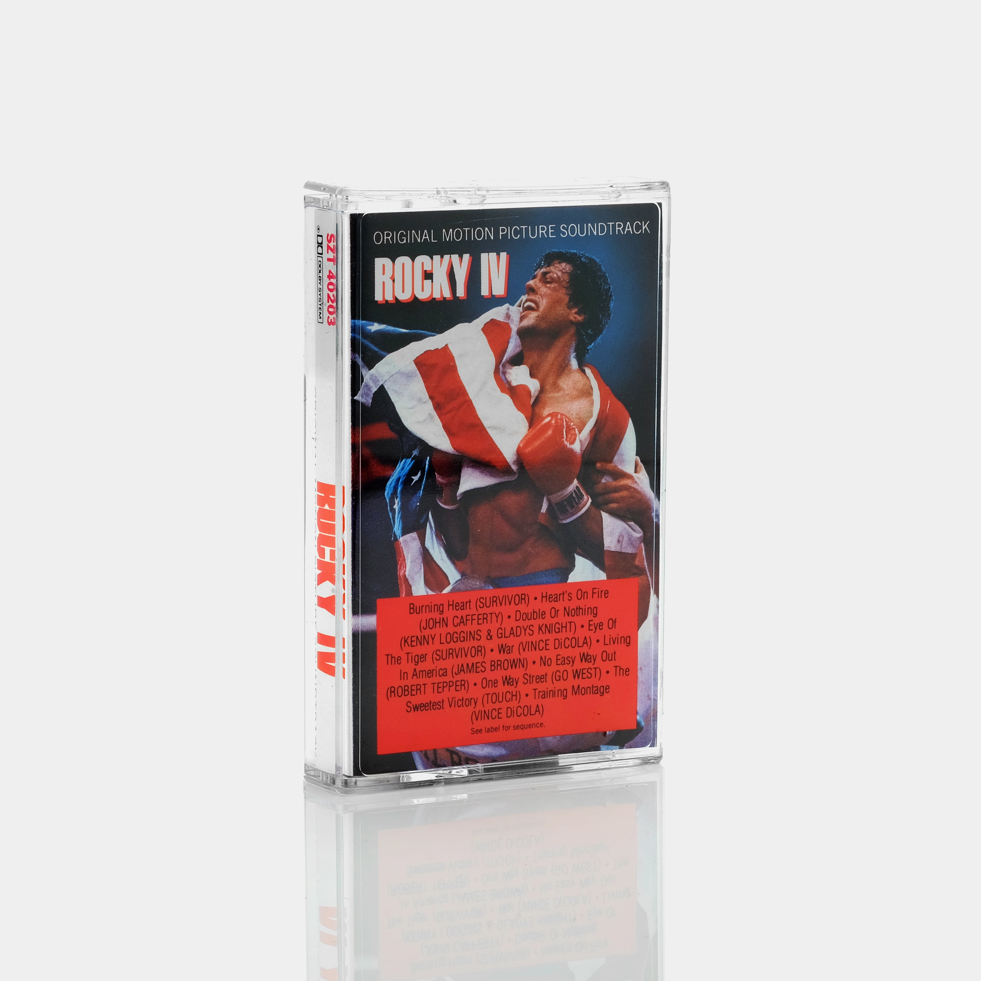 Rocky IV (Original Motion Picture Soundtrack) Cassette Tape