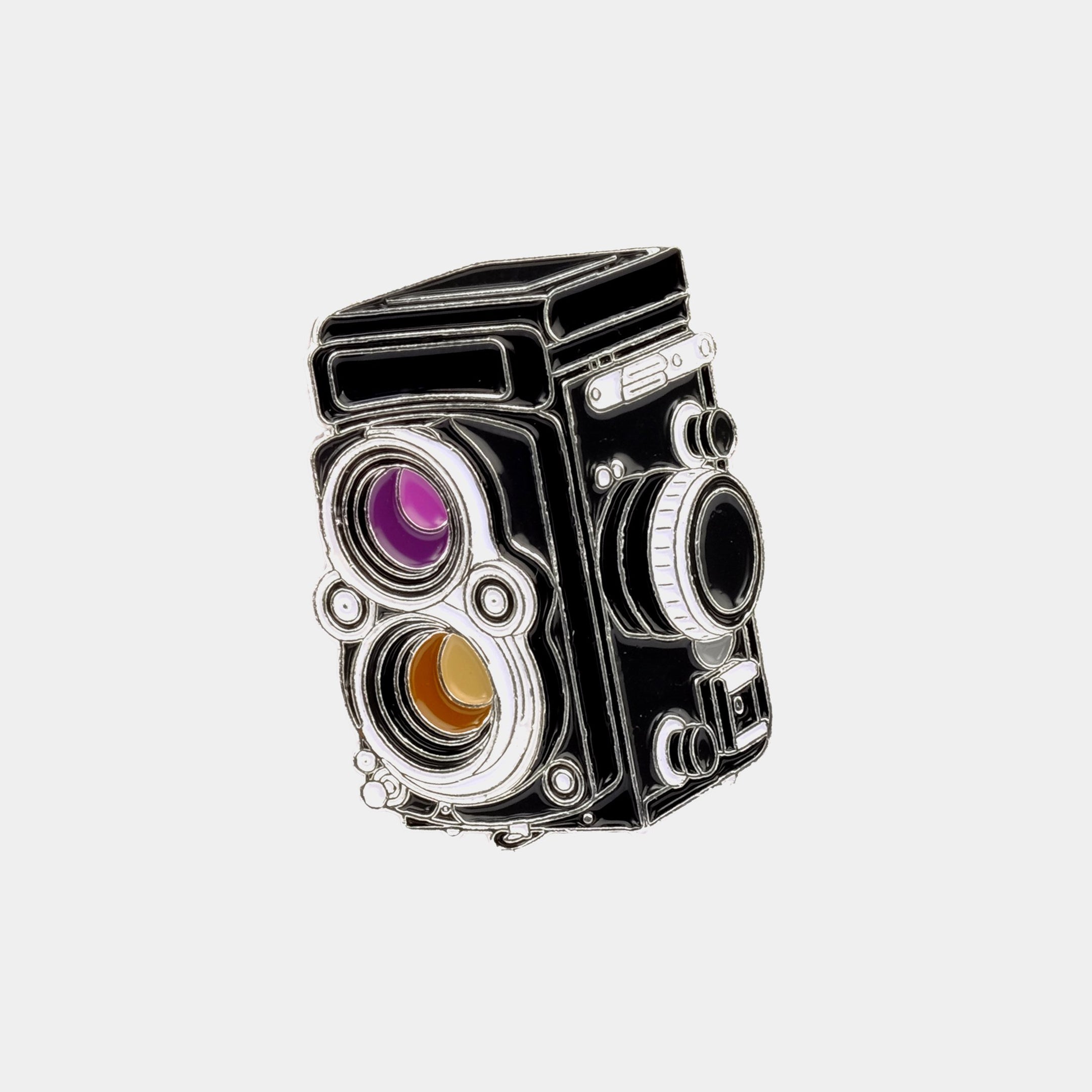 Rolleiflex Twin Lens Enamel Pin