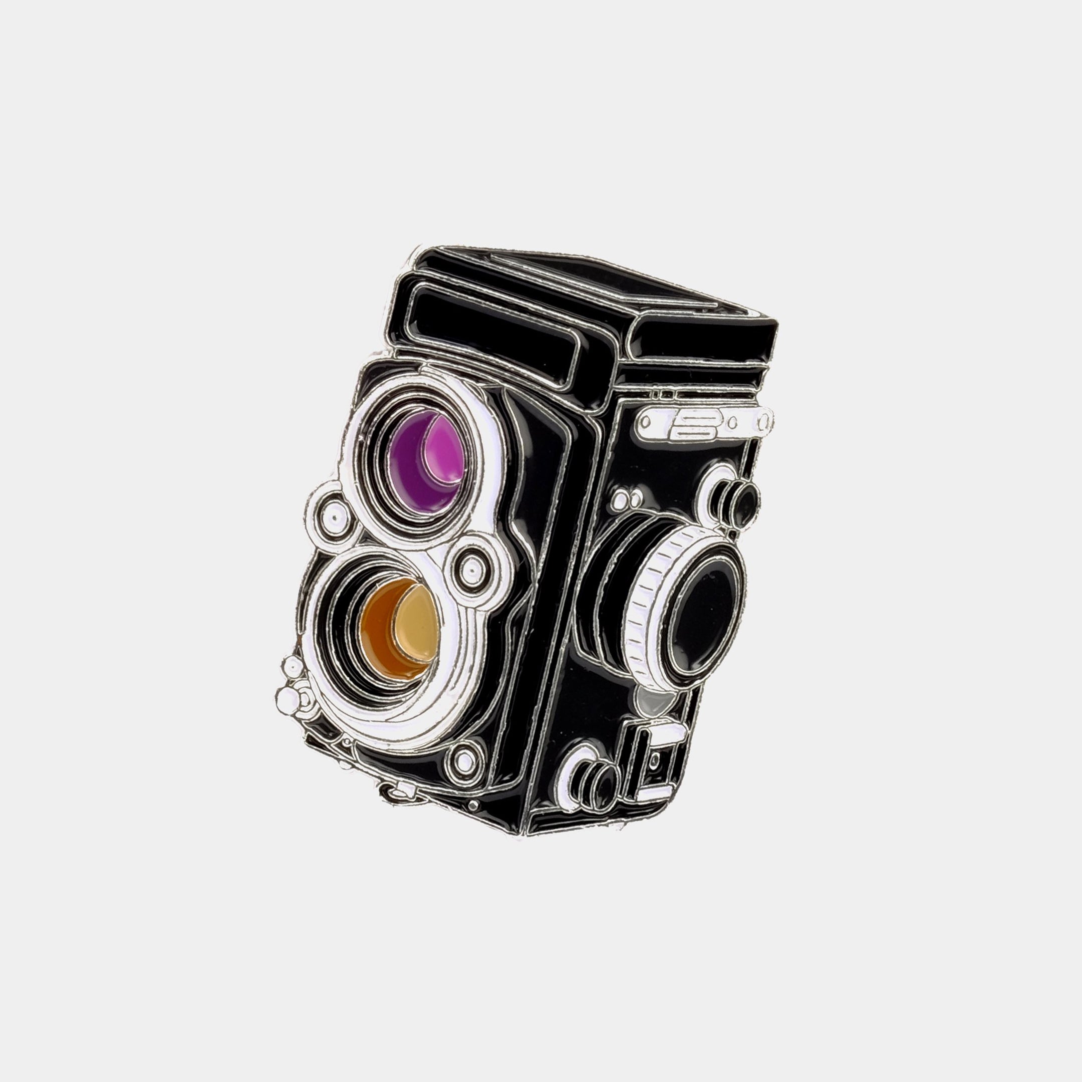 Rolleiflex Twin Lens Enamel Pin