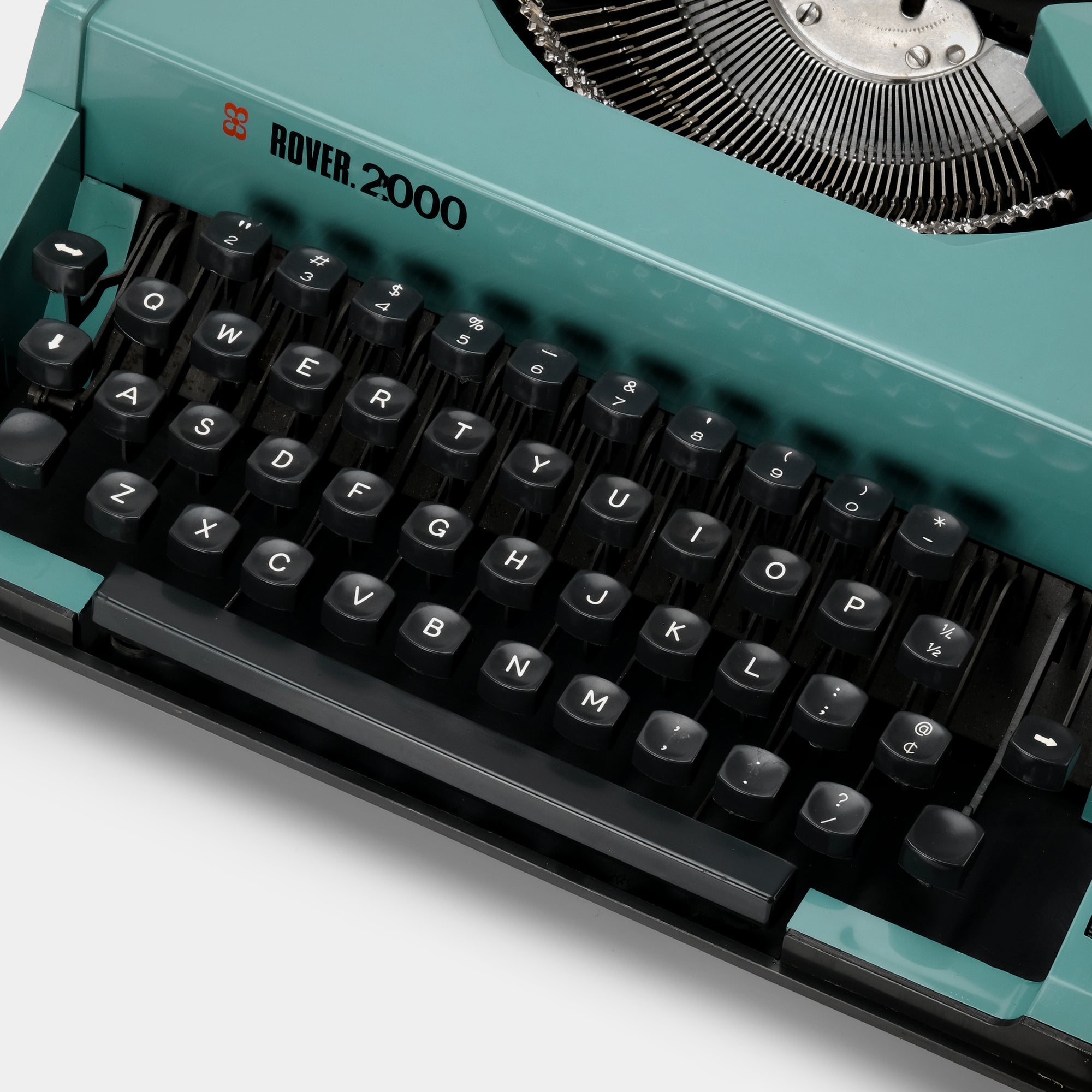 IMC Rover 2000 Turquoise Manual Typewriter and Case