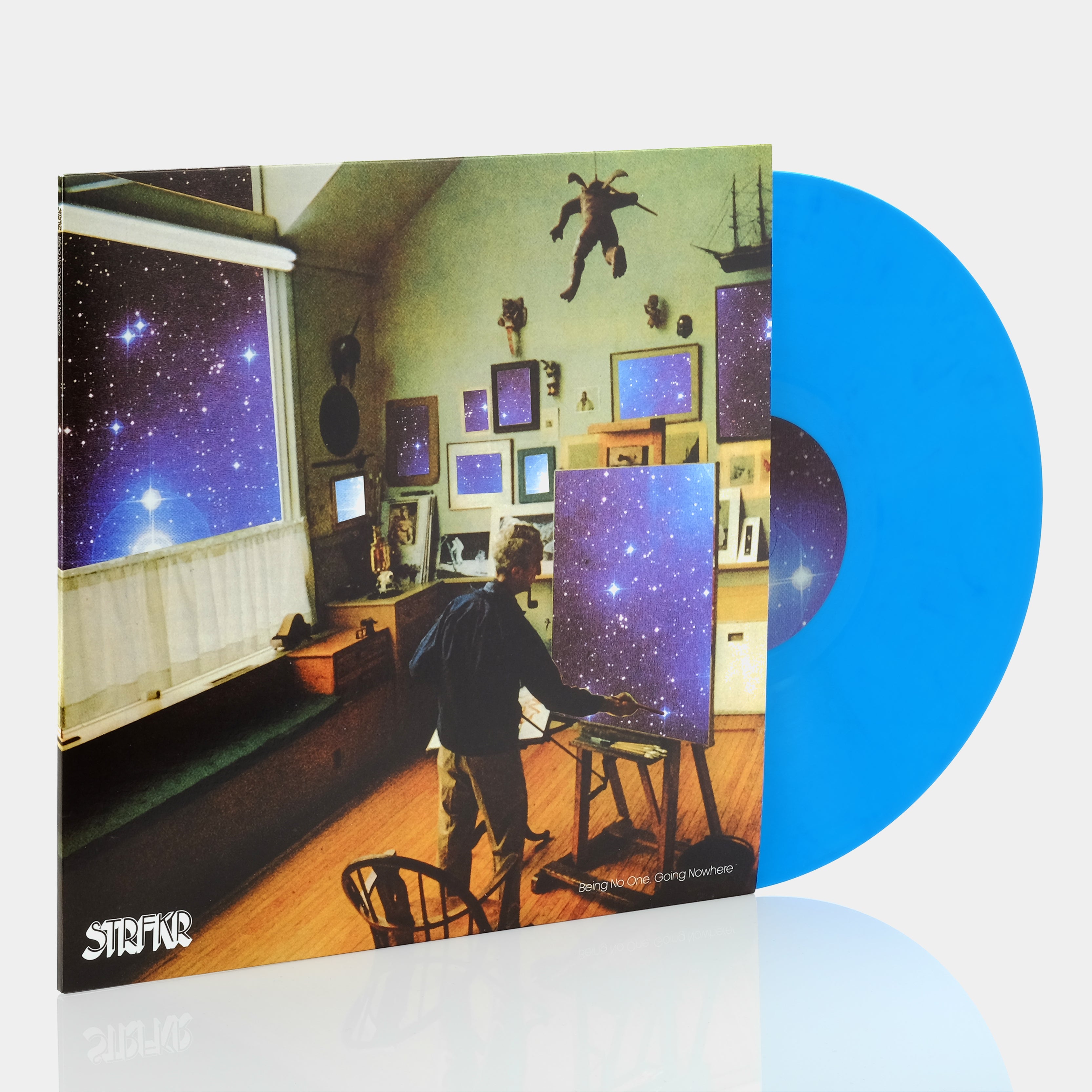 STRFKR - Being No One, Going Nowhere LP Light Blue Vinyl Record