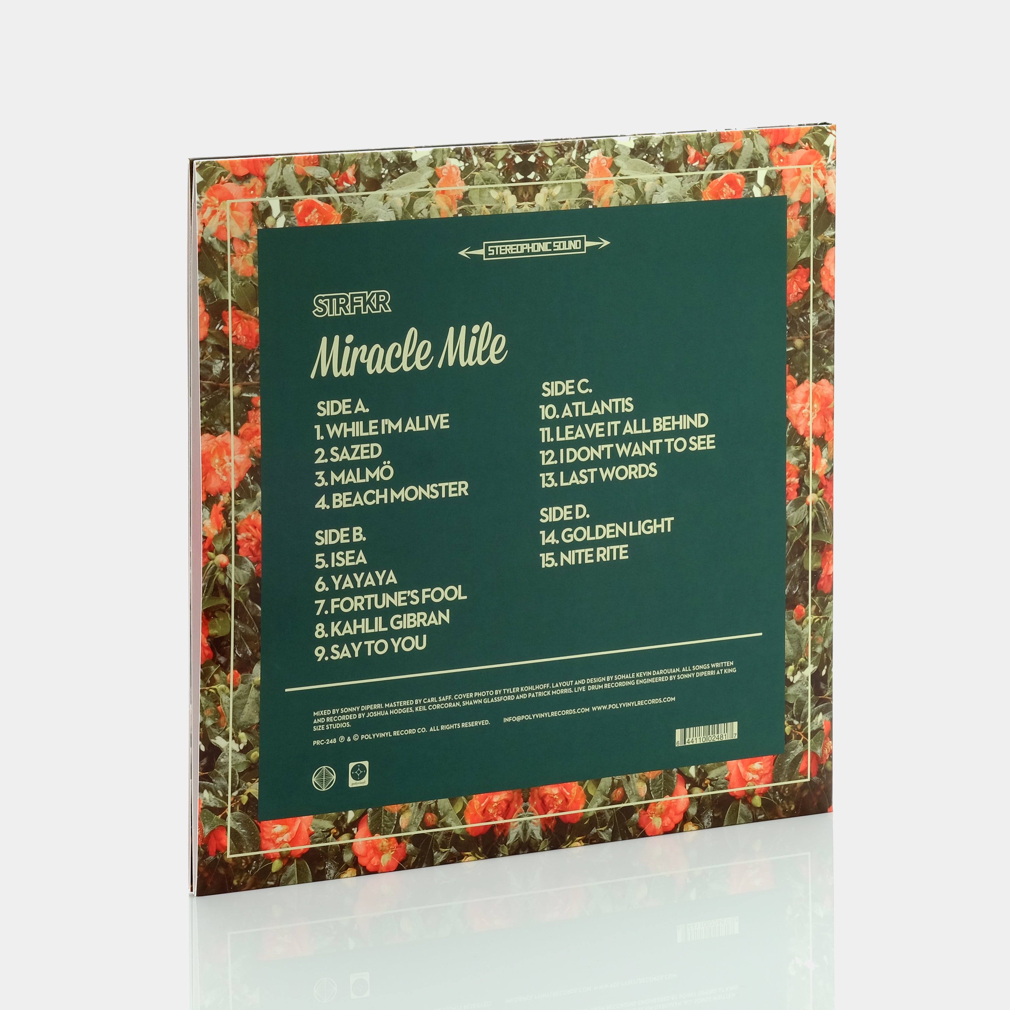 STRFKR - Miracle Mile 2xLP Red & Cream Swirl Vinyl Record