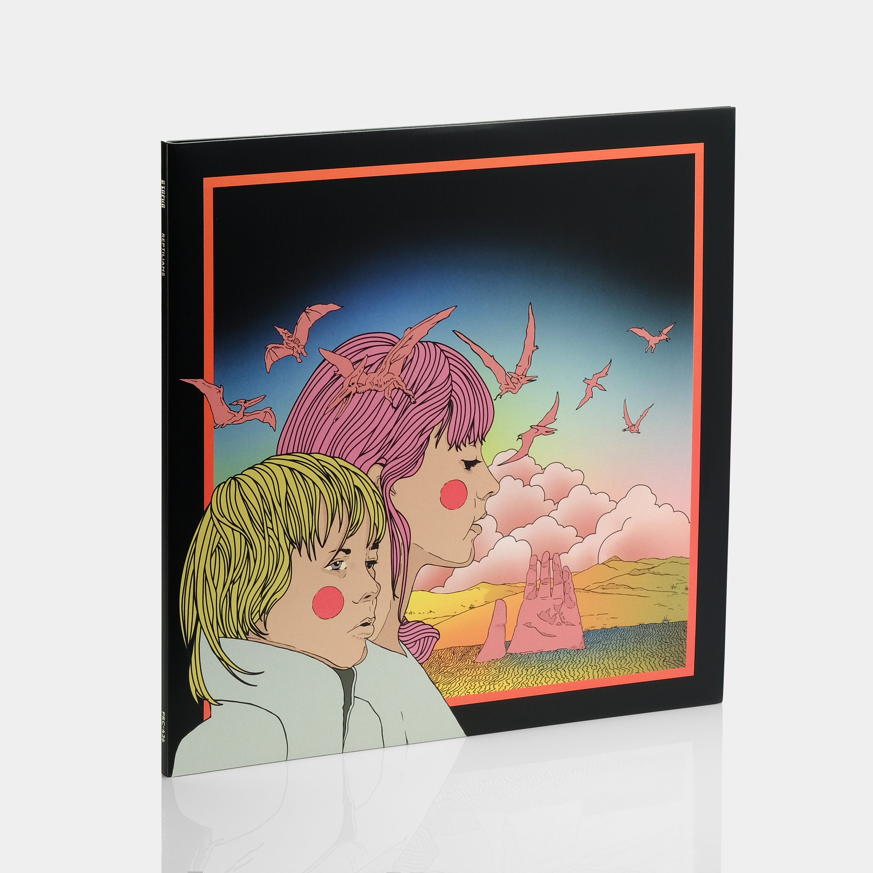 STRFKR - Reptilians (10 Year Anniversary Edition) 2xLP Emerald & Clear Pink Vinyl Record