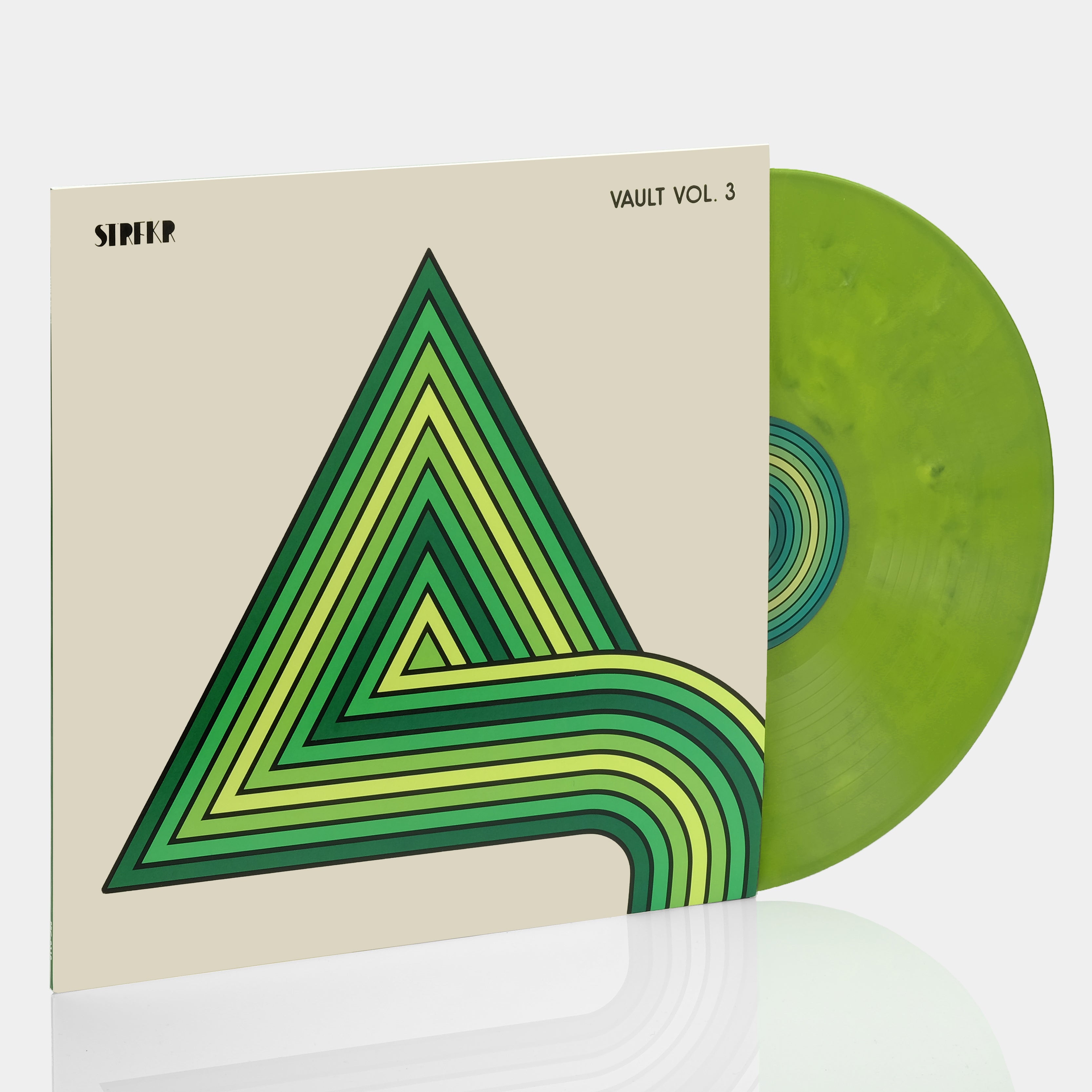 STRFKR - Vault Vol. 3 LP Green Vinyl Record
