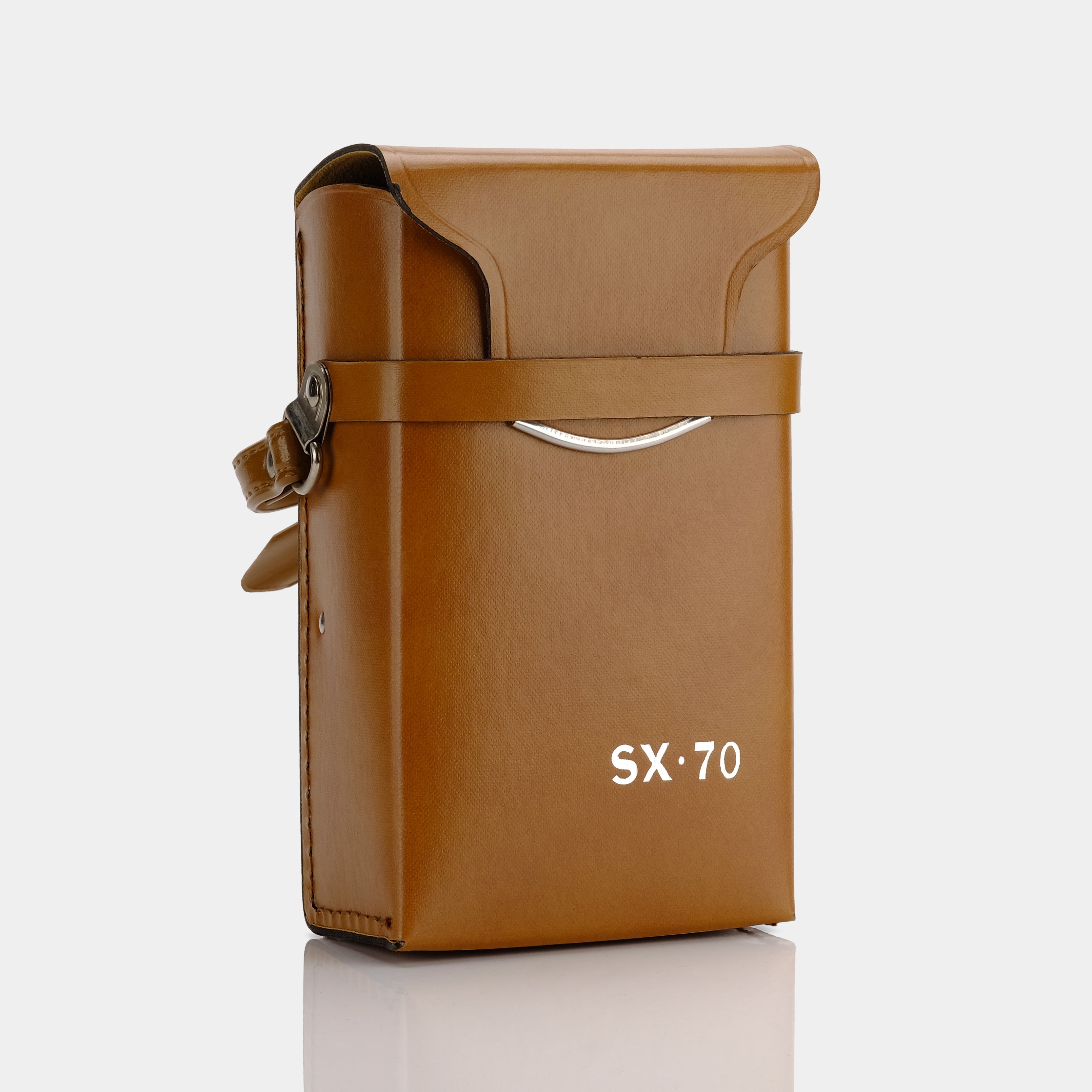 Brown Vegan Leather SX-70 Instant Camera Case