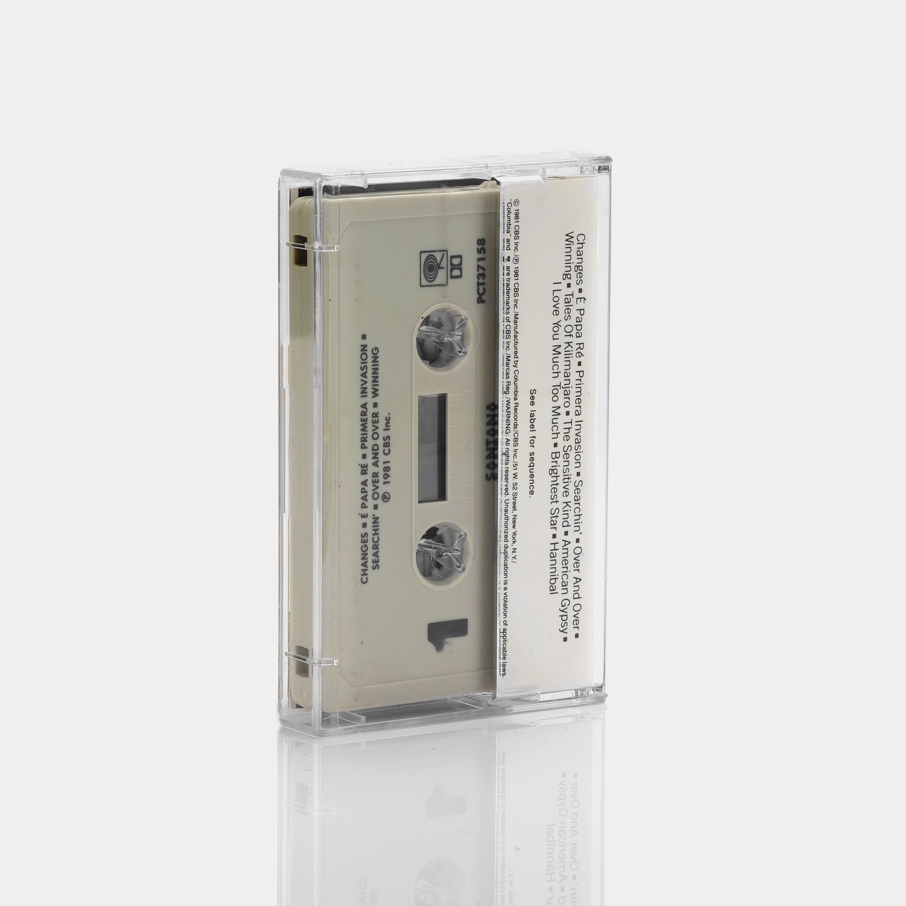 Santana - Zebop! Cassette Tape