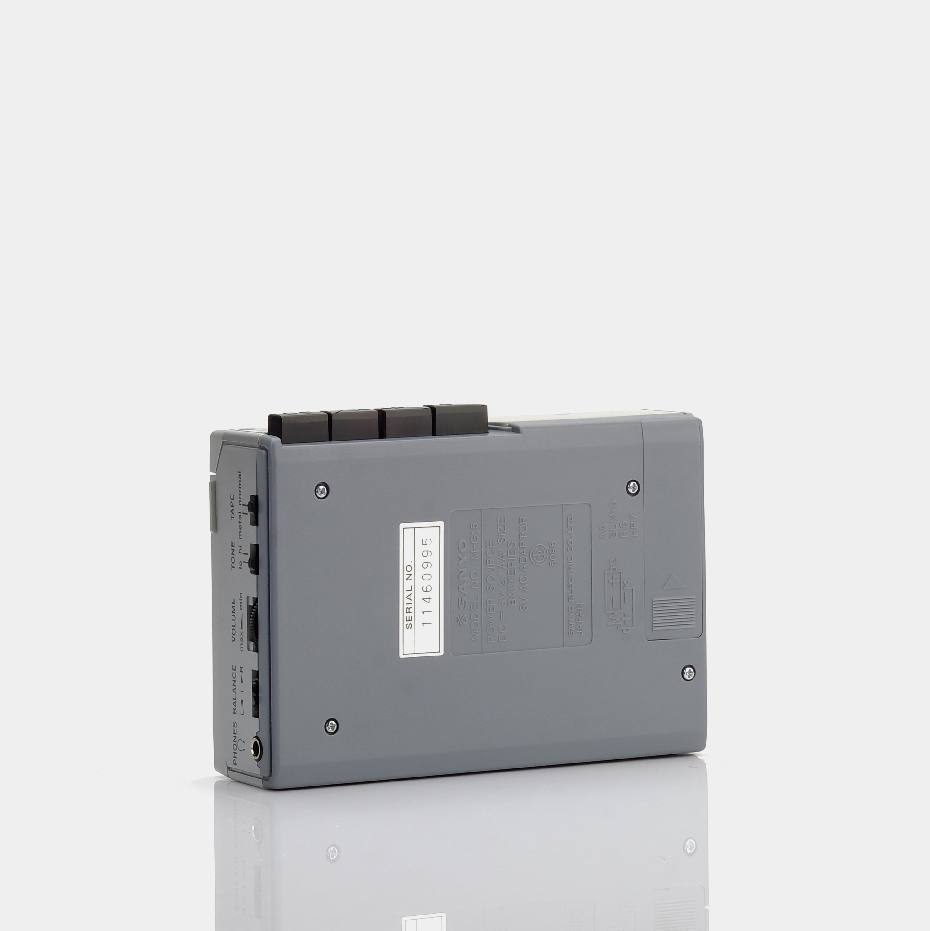 Sanyo MG-15 Portable Cassette Player