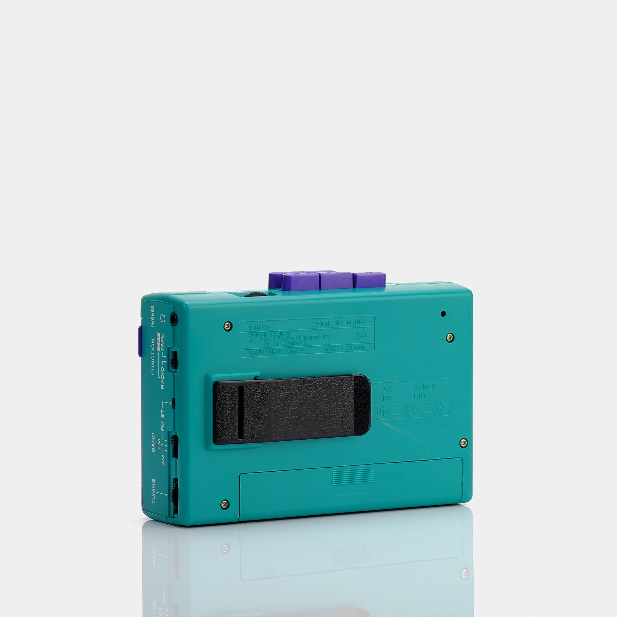 Sanyo MGR78 AM/FM Portable Cassette Player