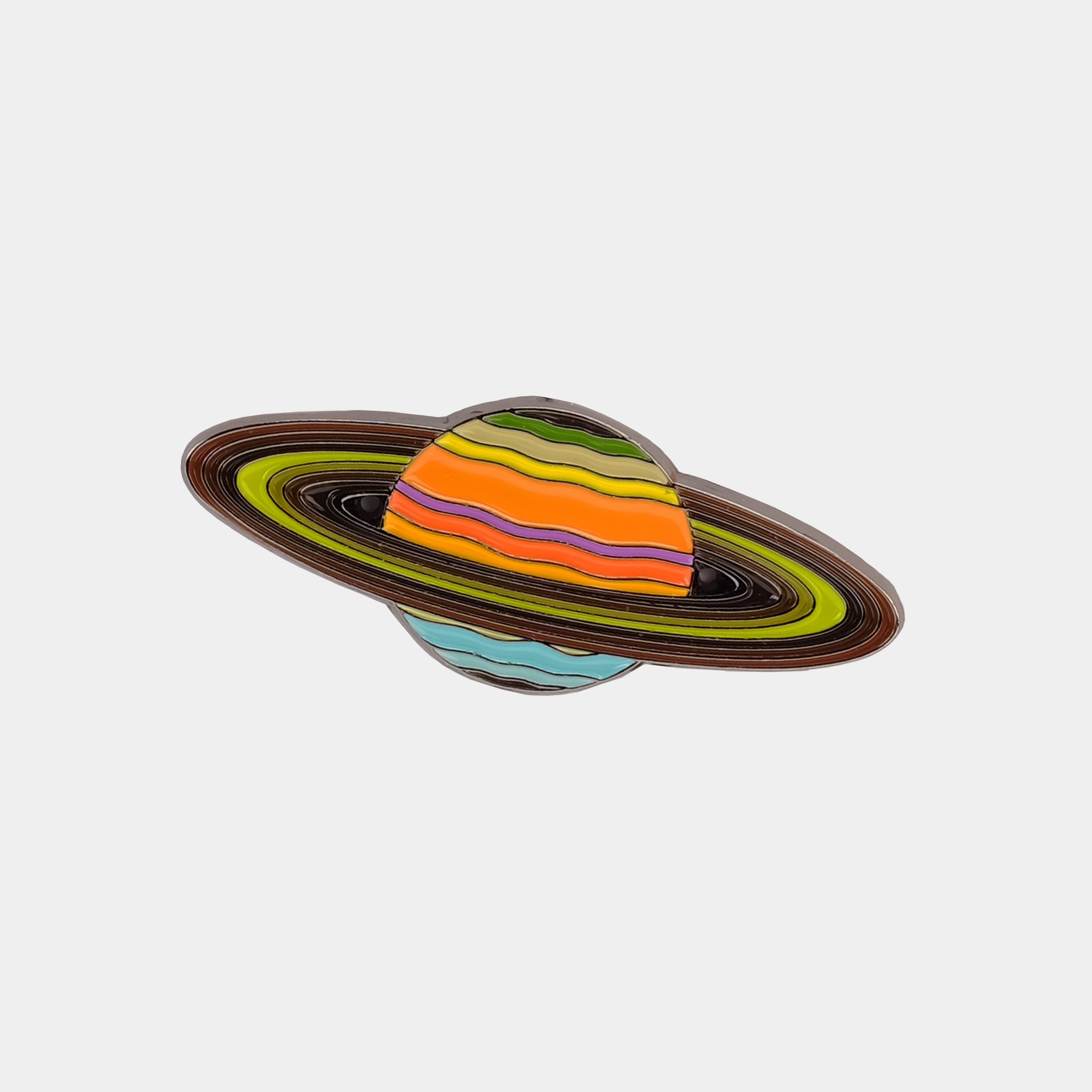 Saturn Enamel Pin