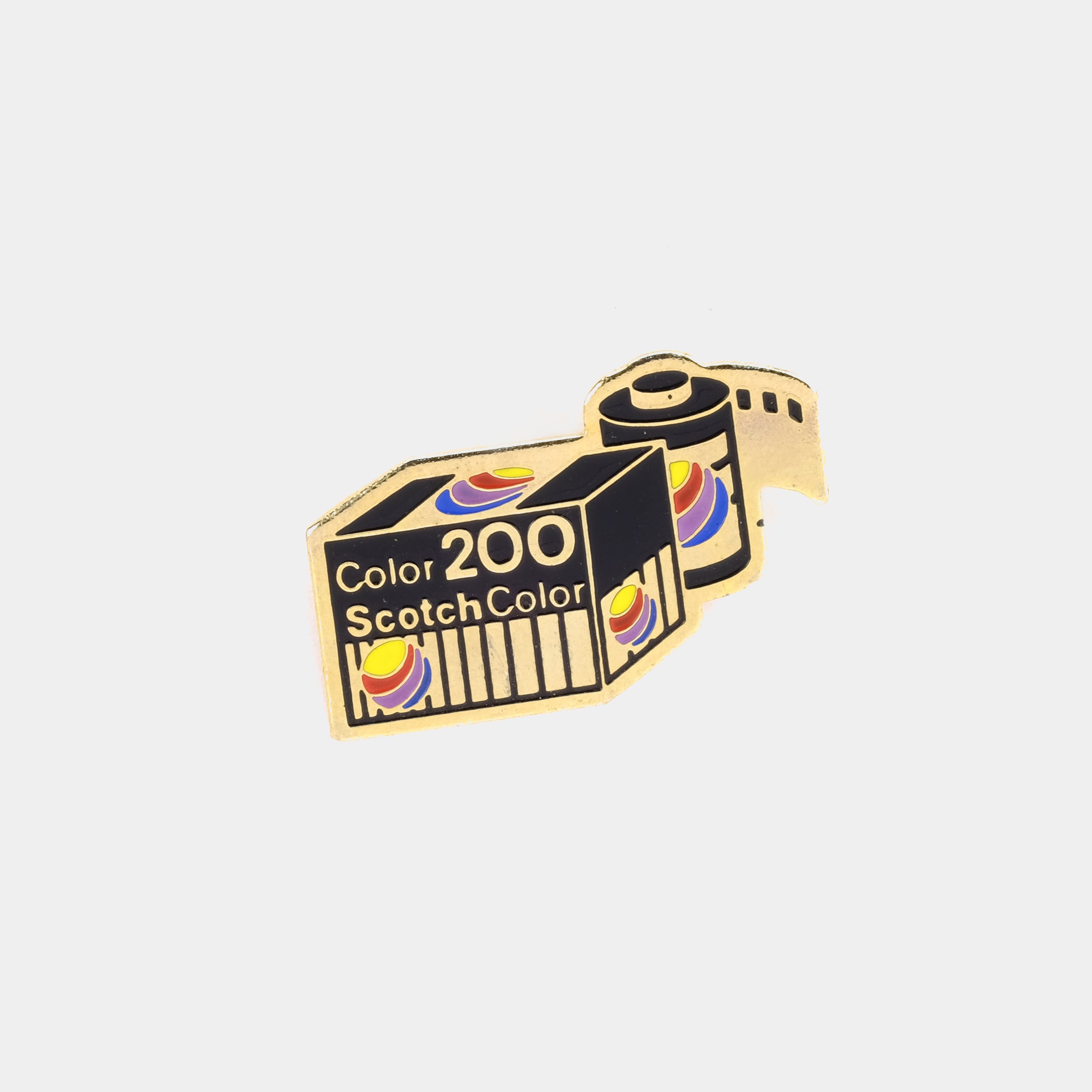 Scotch Color 200 Film Vintage Enamel Pin