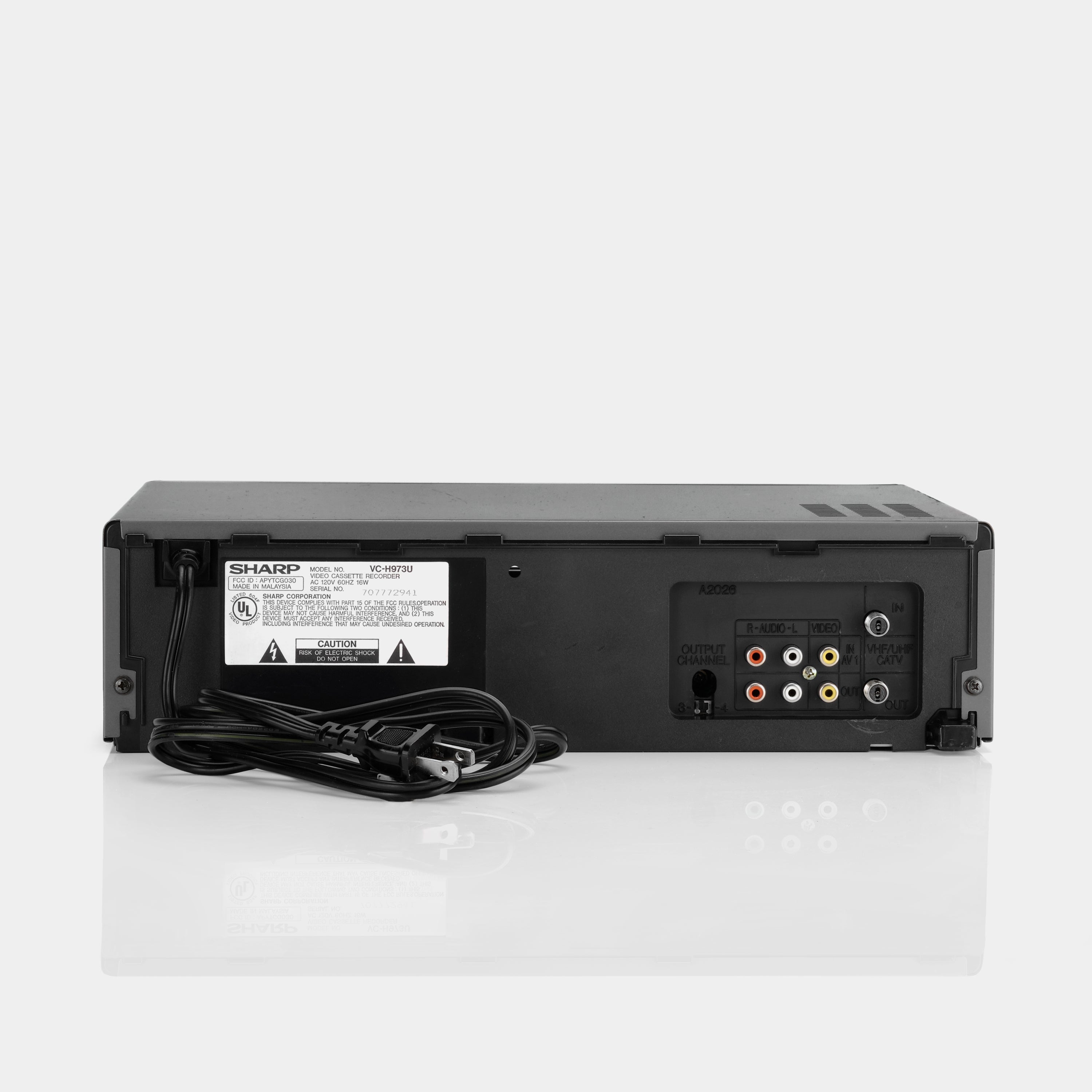 Sharp VC-H973U VCR VHS Player – Retrospekt