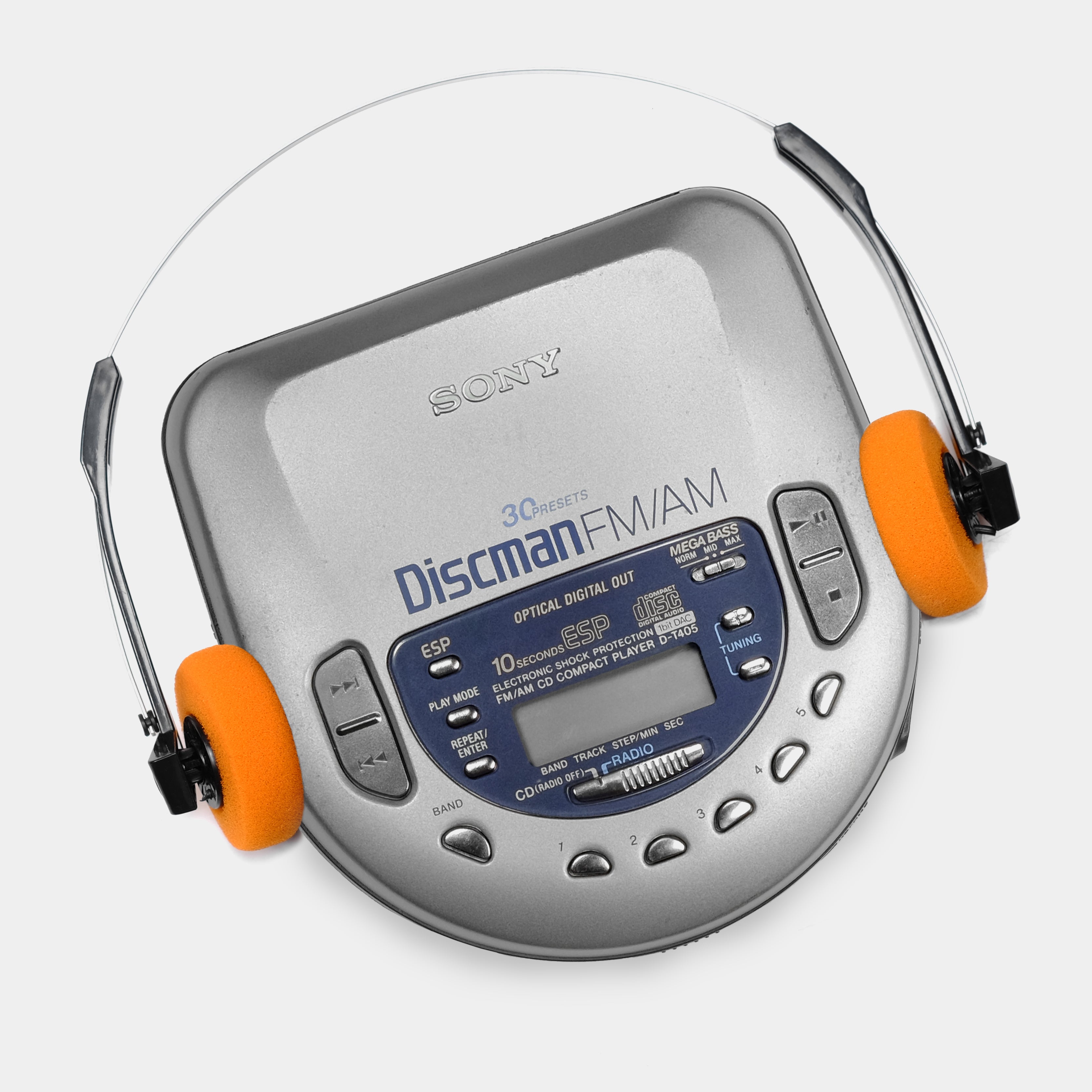 Sony Discman D-T405 Portable CD Player
