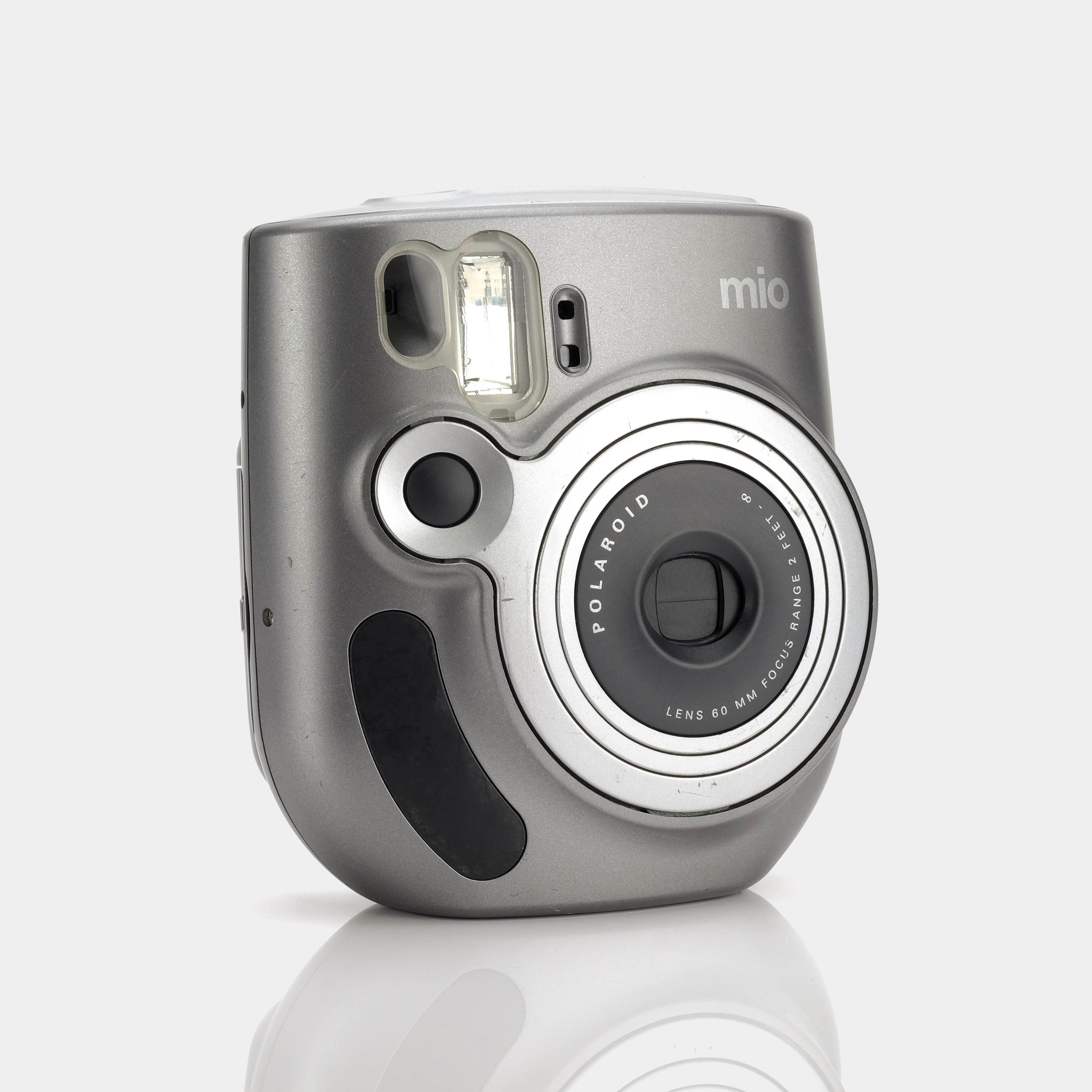 Polaroid Mio Silver Instax Mini Instant Film Camera