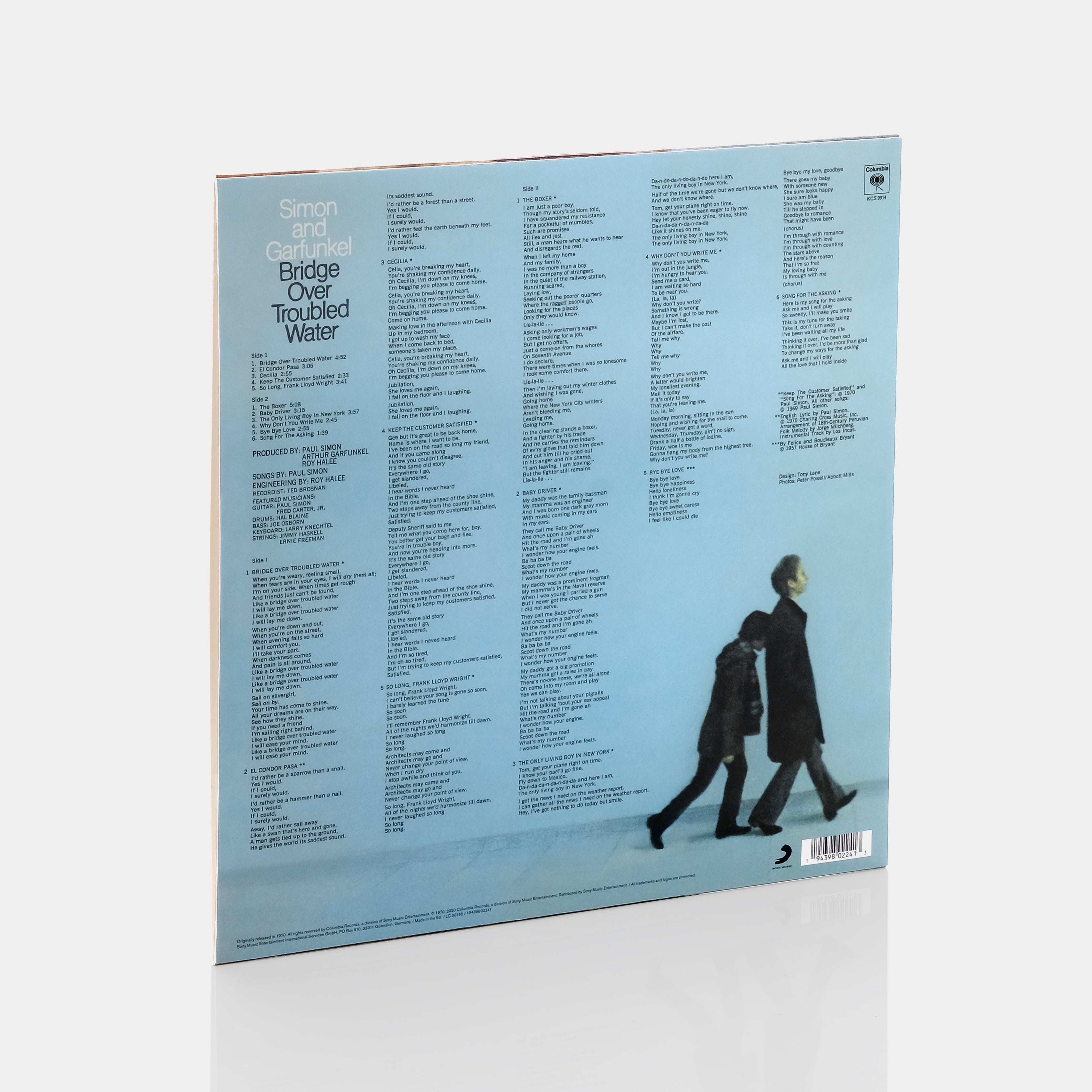 Simon & Garfunkel - Bridge Over Troubled Water LP Clear Vinyl Record