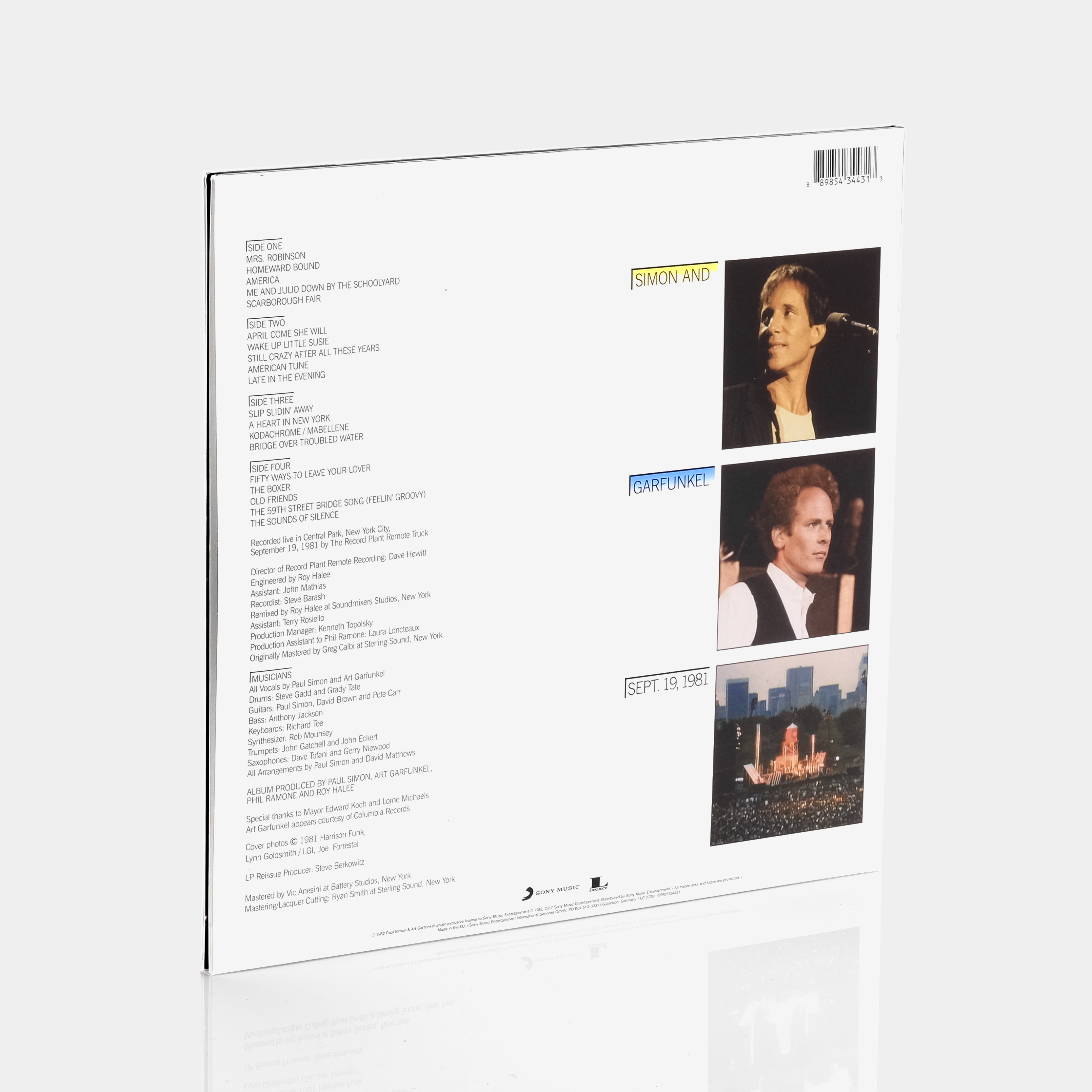 Simon & Garfunkel - The Concert In Central Park 2xLP Vinyl Record