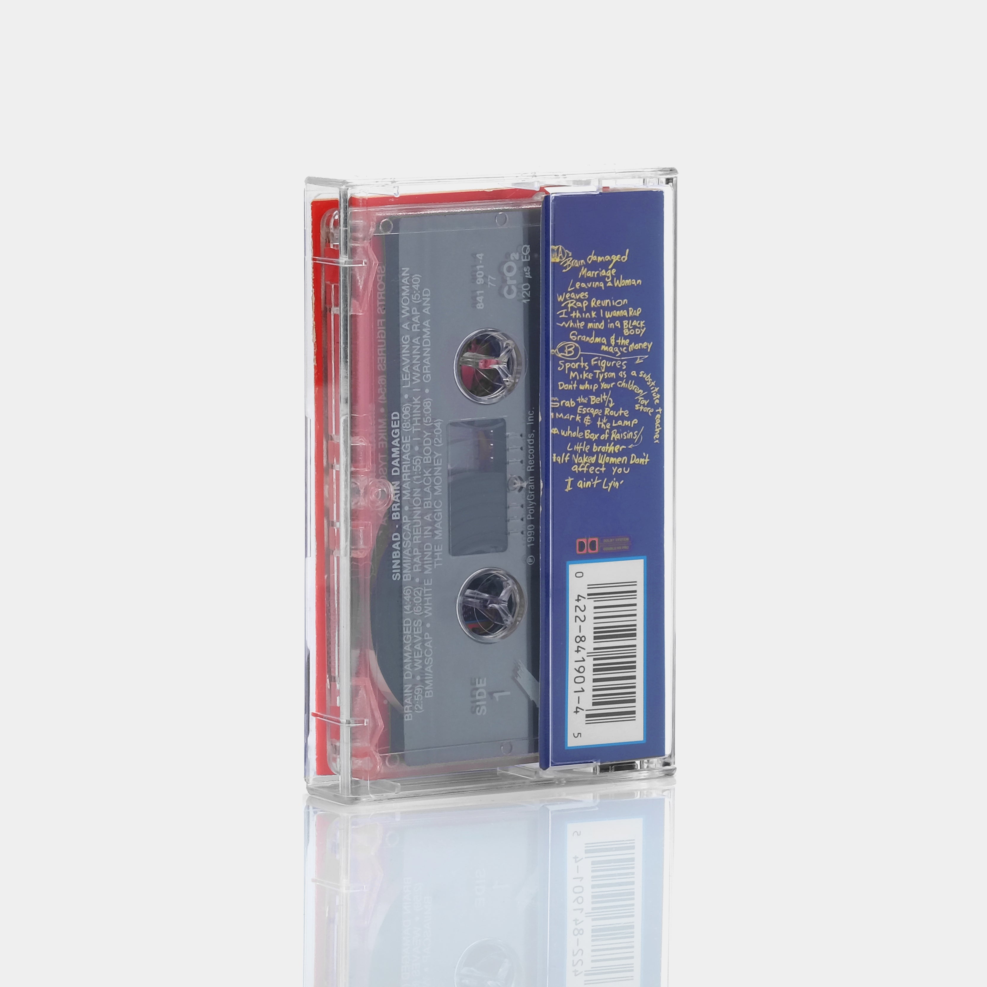 Sinbad - Brain Damaged Cassette Tape