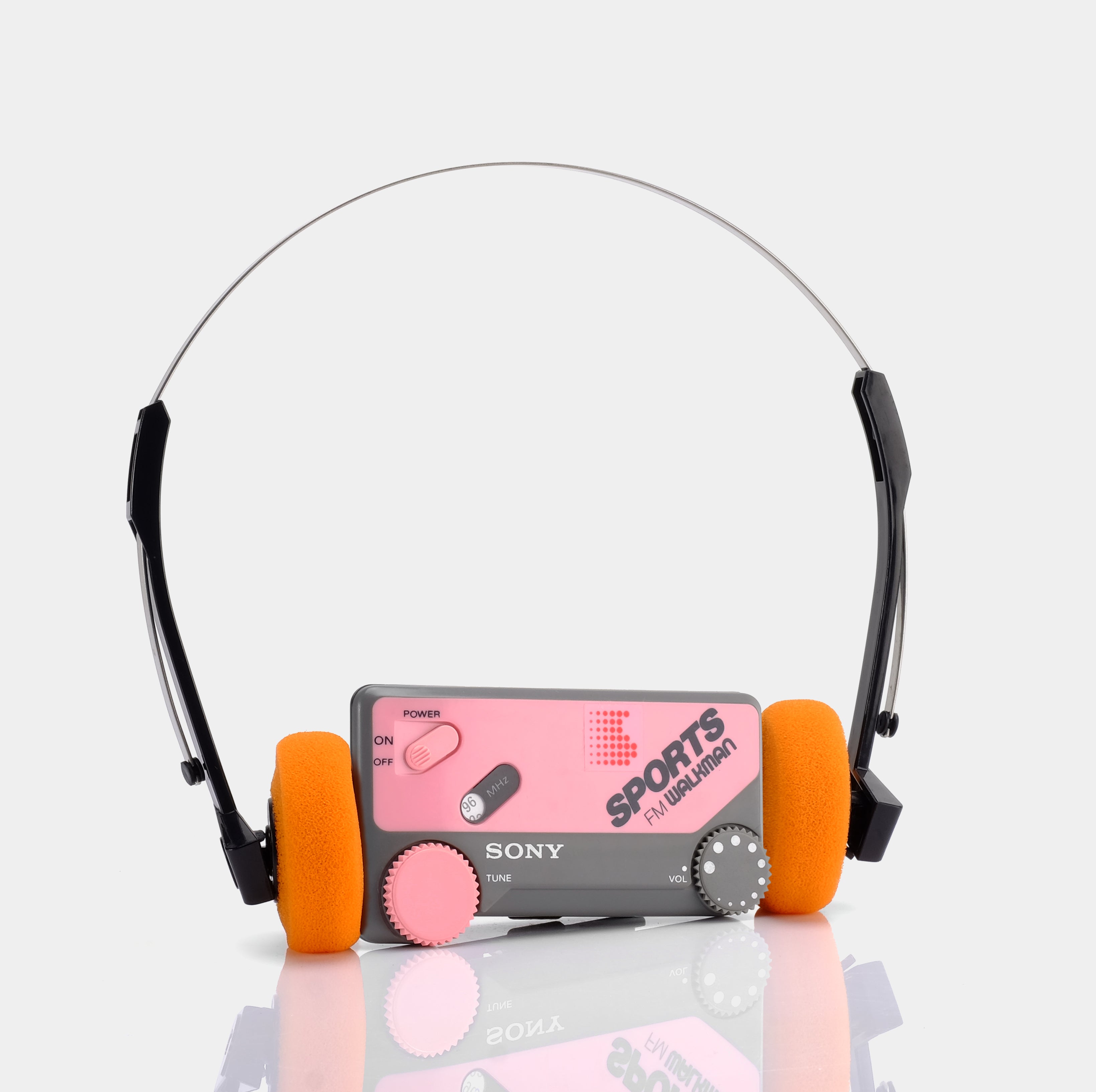 Pink Sony Sports Walkman SRF-F1 FM Portable Radio