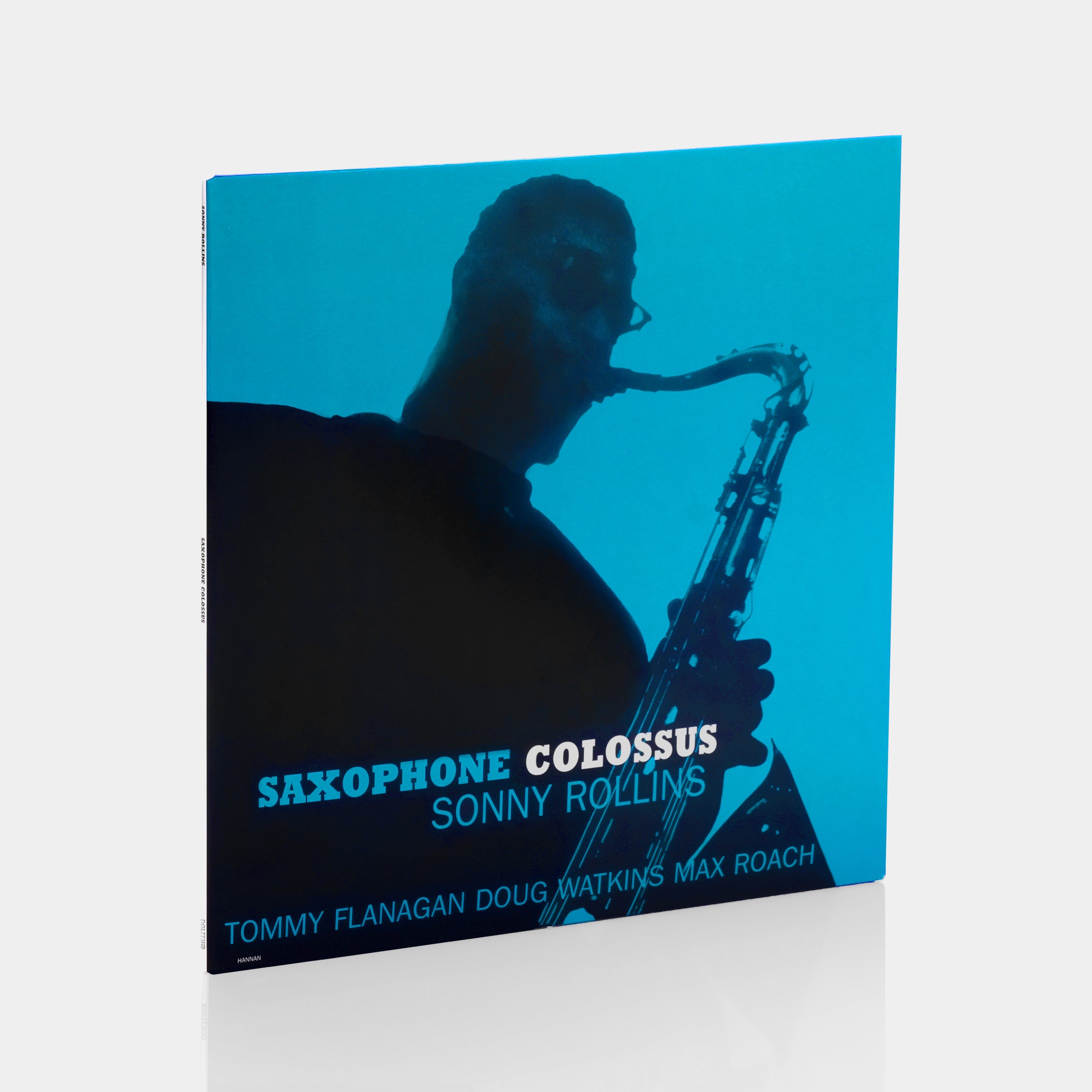 Sonny Rollins - Saxophone Colossus LP Blue Vinyl Record