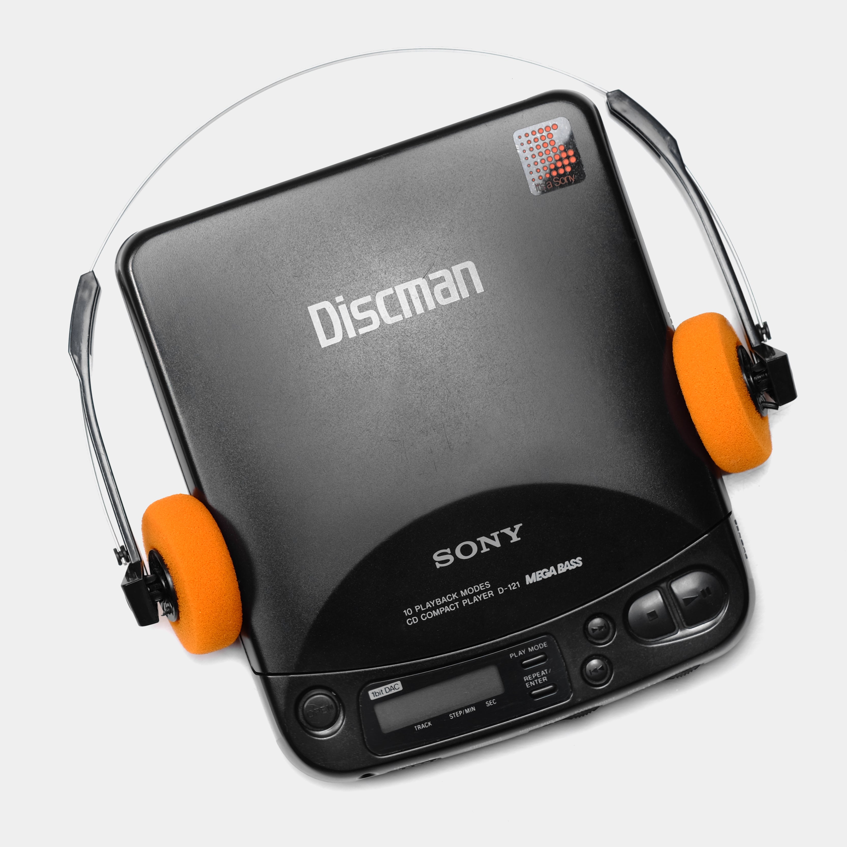 Sony Discman D-121 Portable CD Player