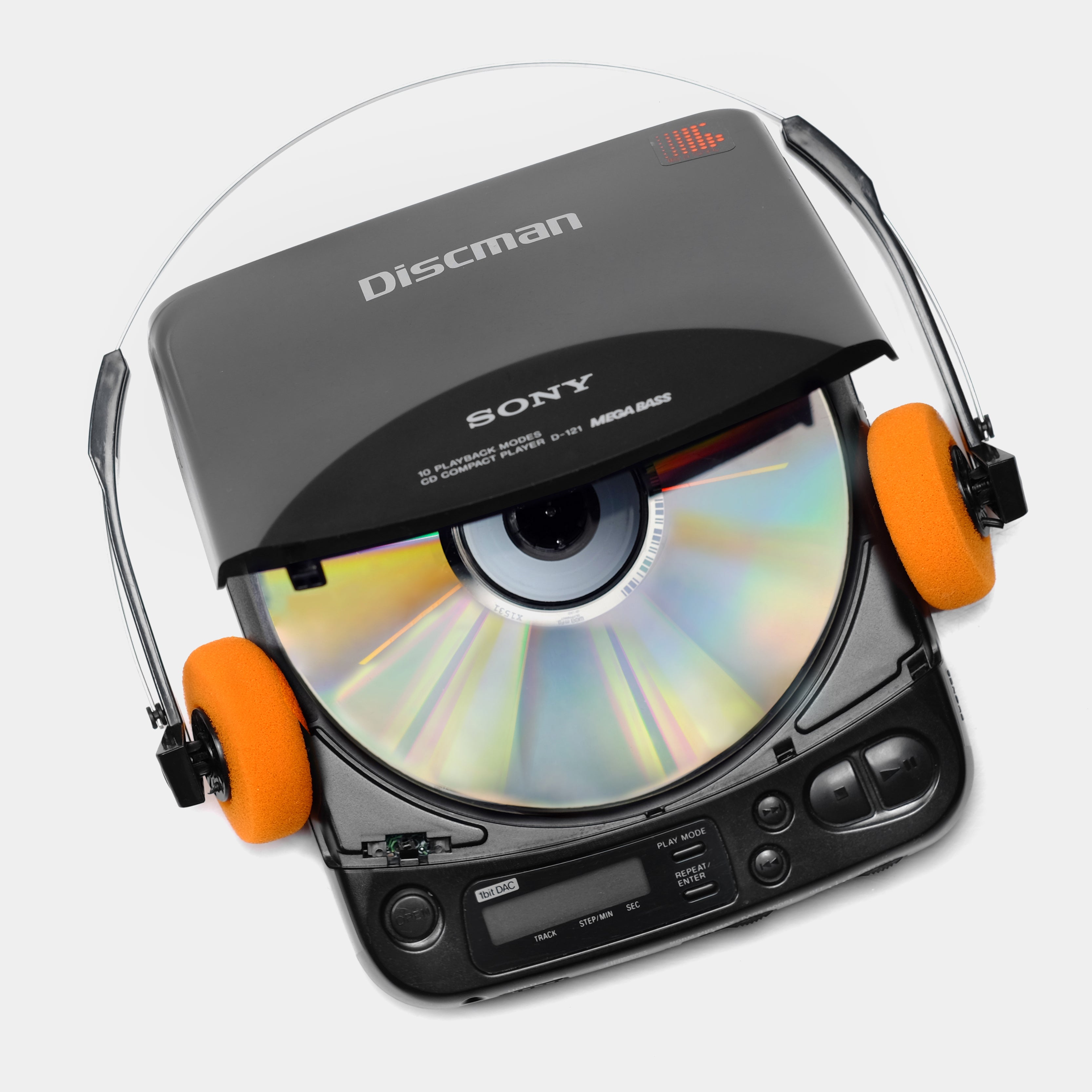 Sony Discman D-121 Portable CD Player