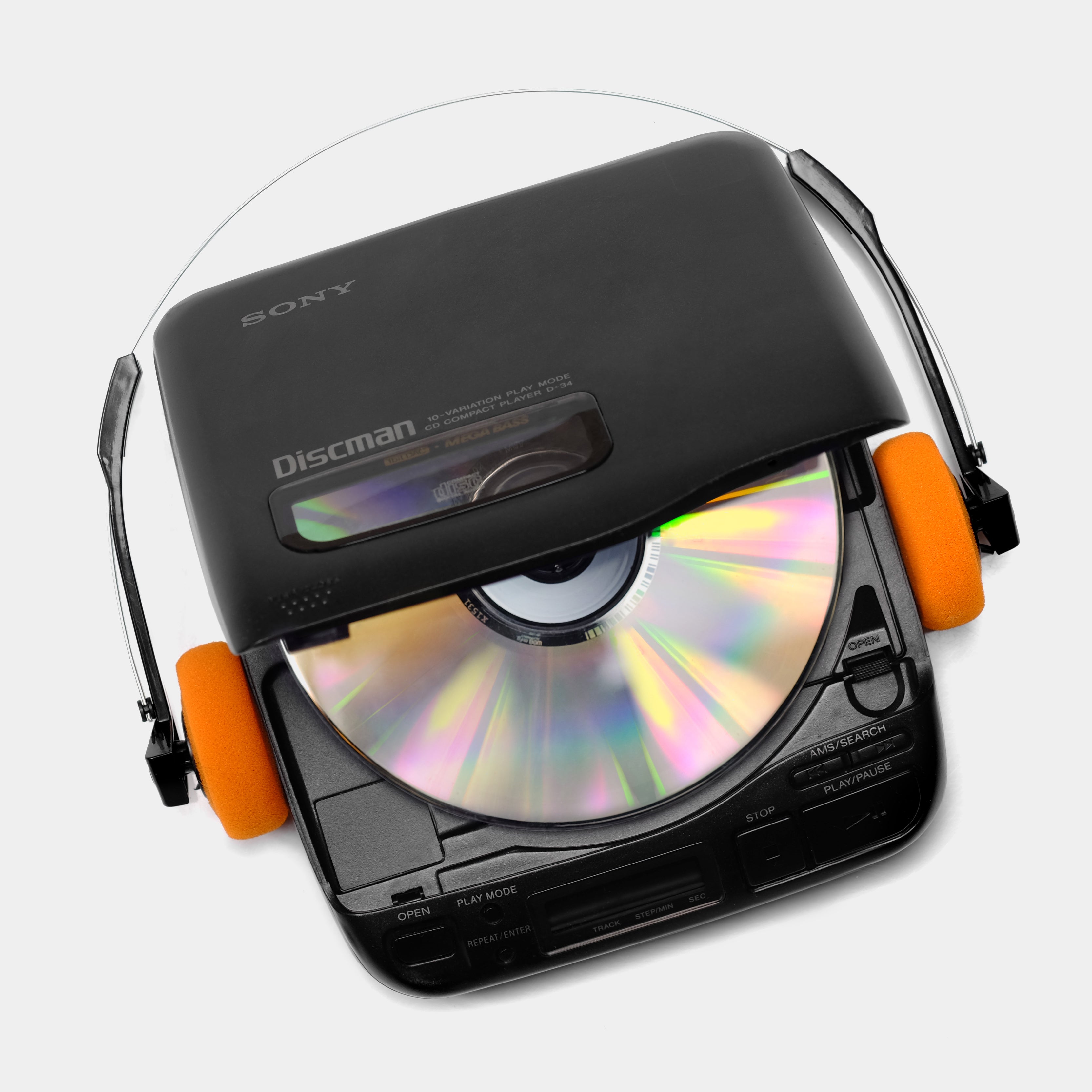 Sony Discman D-34 Portable CD Player