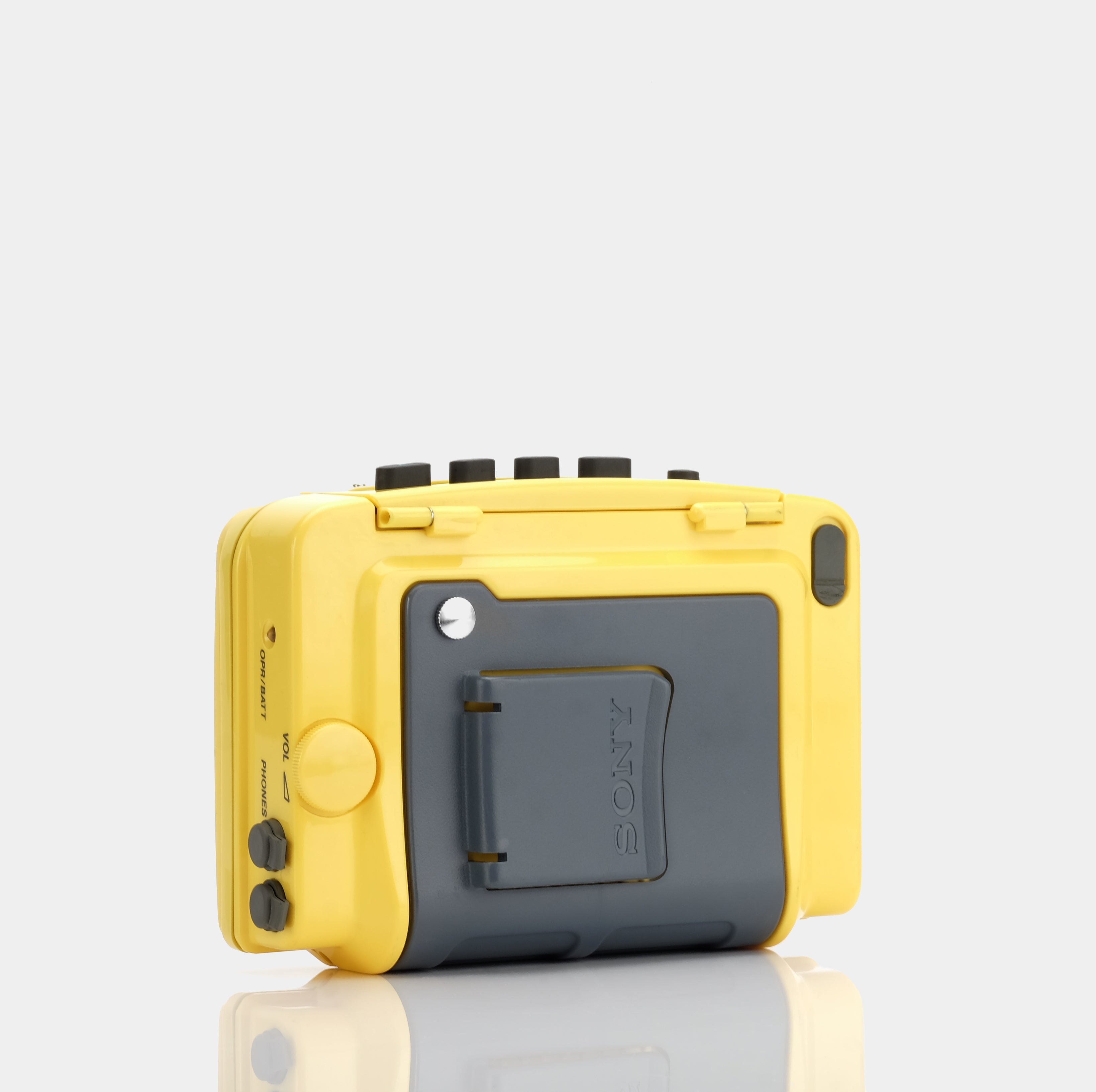 Sony Sports Walkman WM-A52 Yellow AM/FM Portable Cassette Player